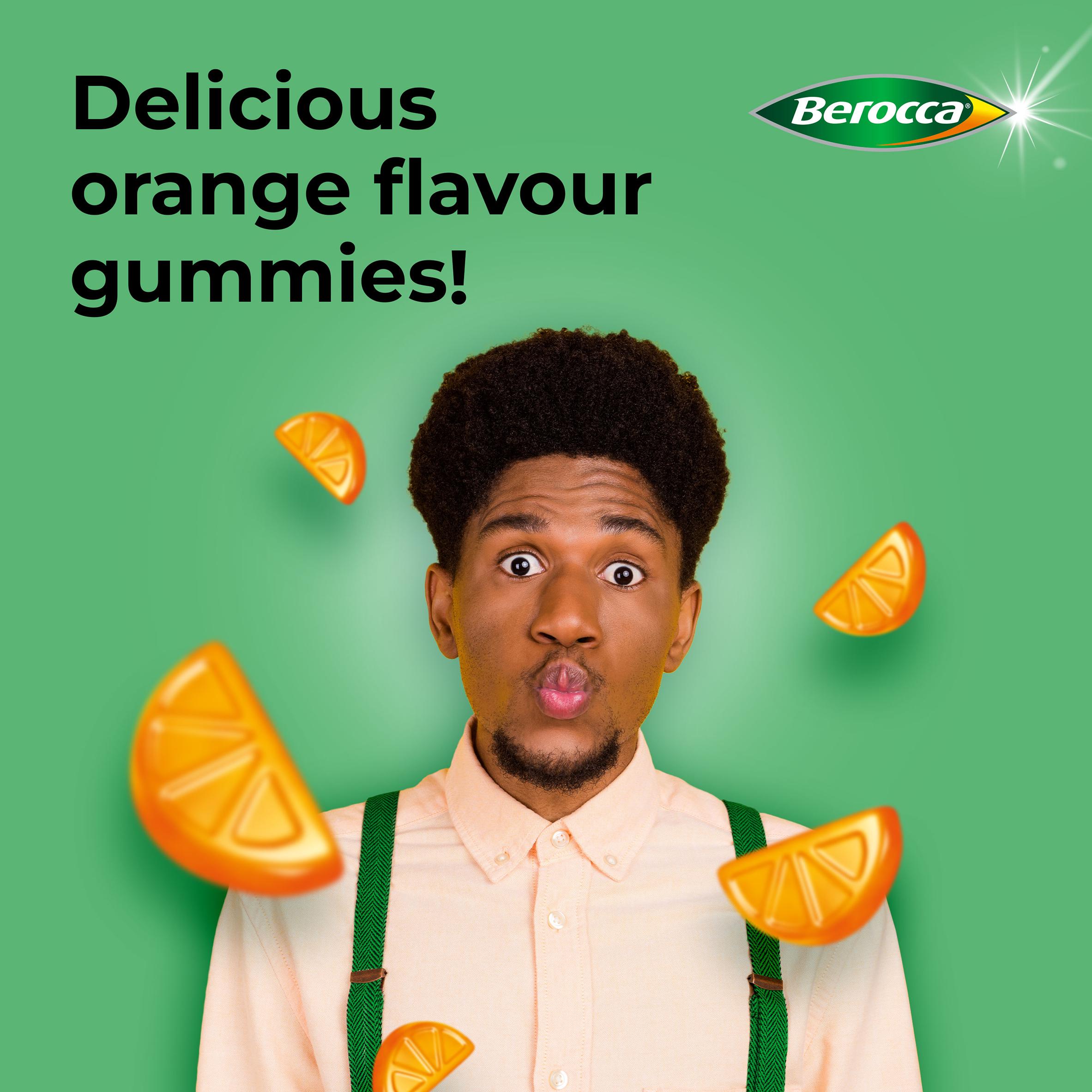 Berocca Immuno Orange Flavour Gummies x60 thumbnail 6