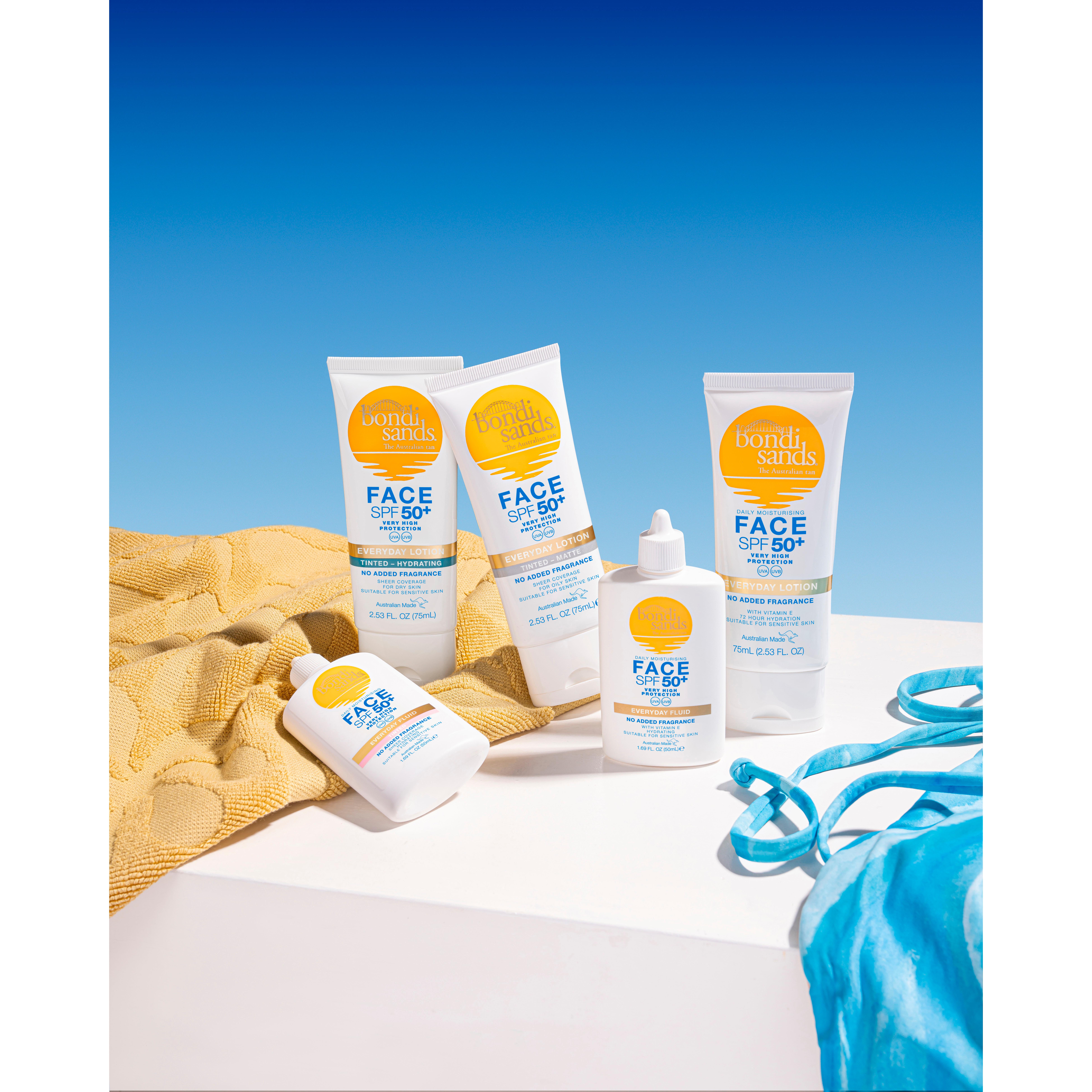 Bondi Sands Daily Moisturising Face SPF 50+ Sunscreen Fluid 50ml thumbnail 6
