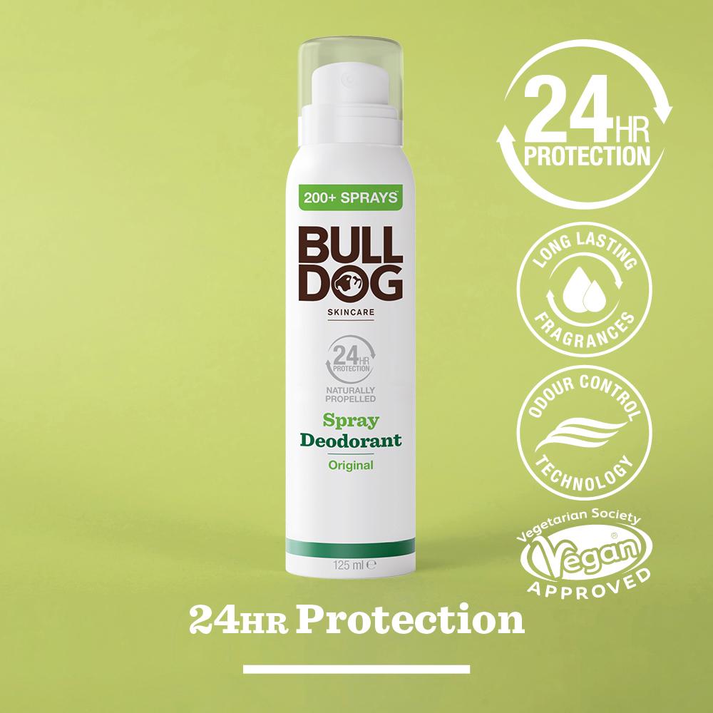 Bulldog Skincare Original Spray Deodorant 125ml thumbnail 2