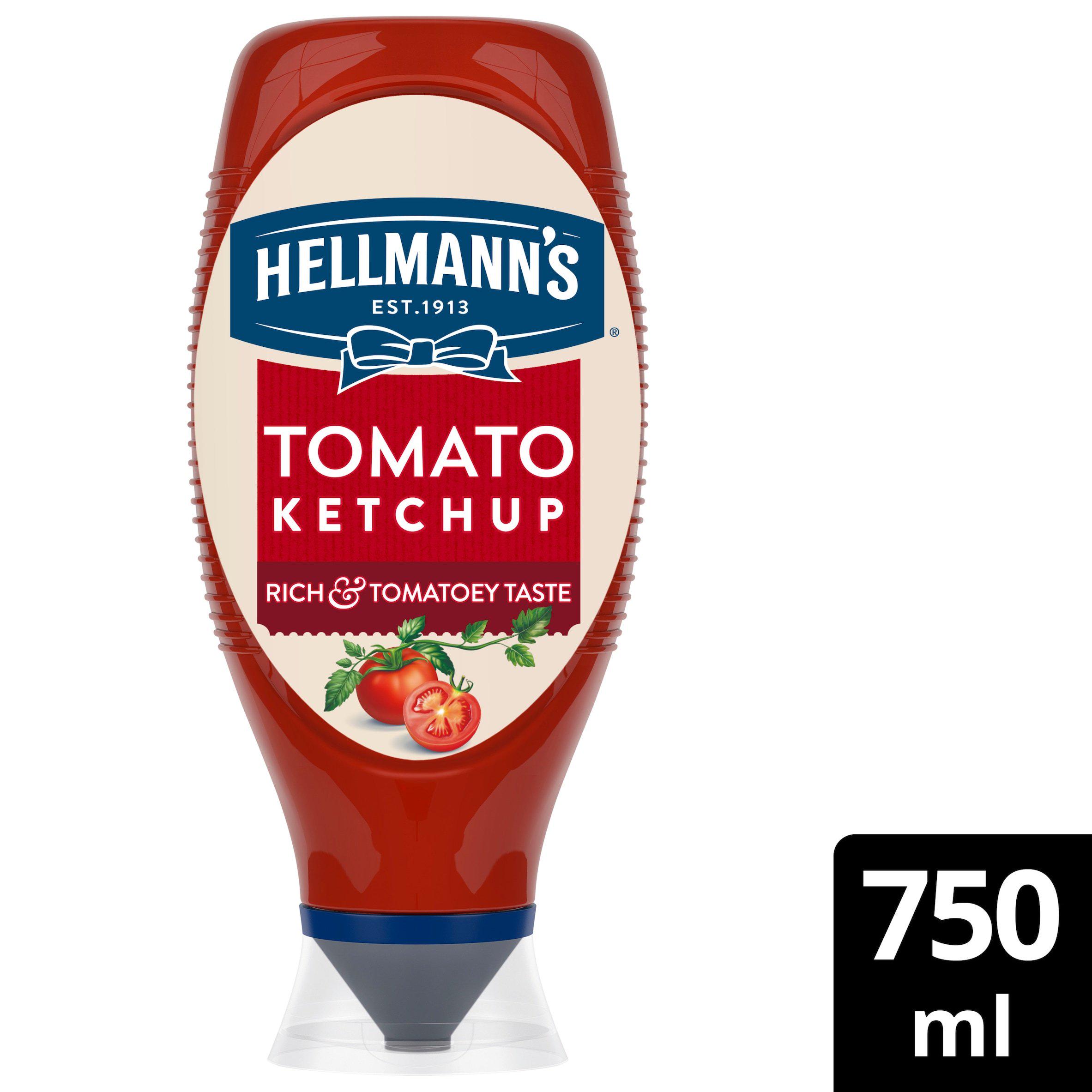 Hellmann's Condiment Squeeze Bottle Tomato Ketchup 750 ml