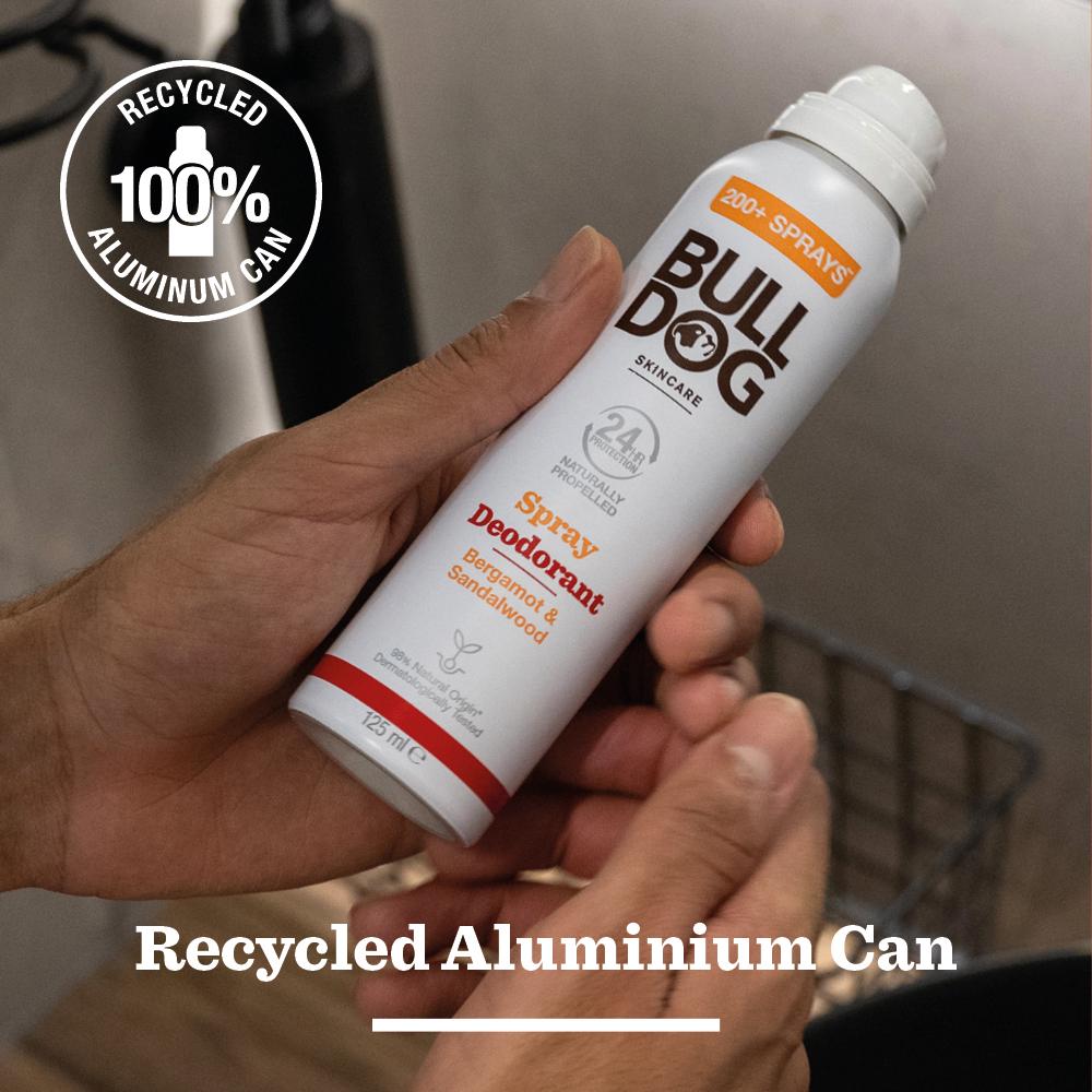 Bulldog Skincare Bergamot & Sandalwood Spray Deodorant 125ml thumbnail 6