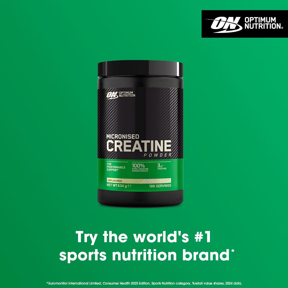 Optimum Nutrition Micronised Creatine Powder Unflavoured 634g thumbnail 3