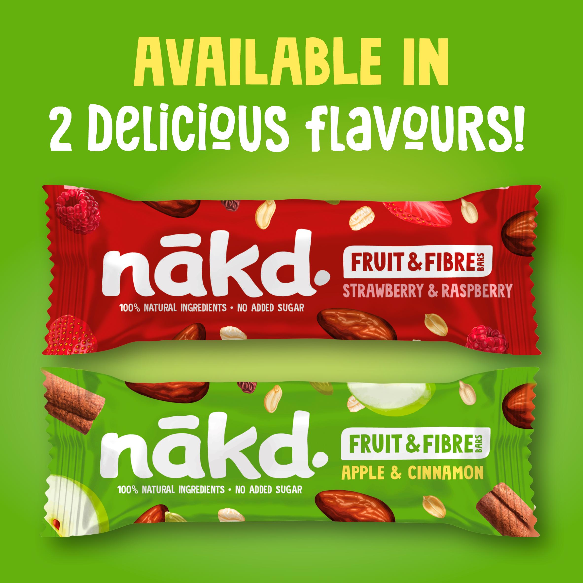 Nakd Apple Cinnamon Fruit & Fibre Bars 3x44g thumbnail 4