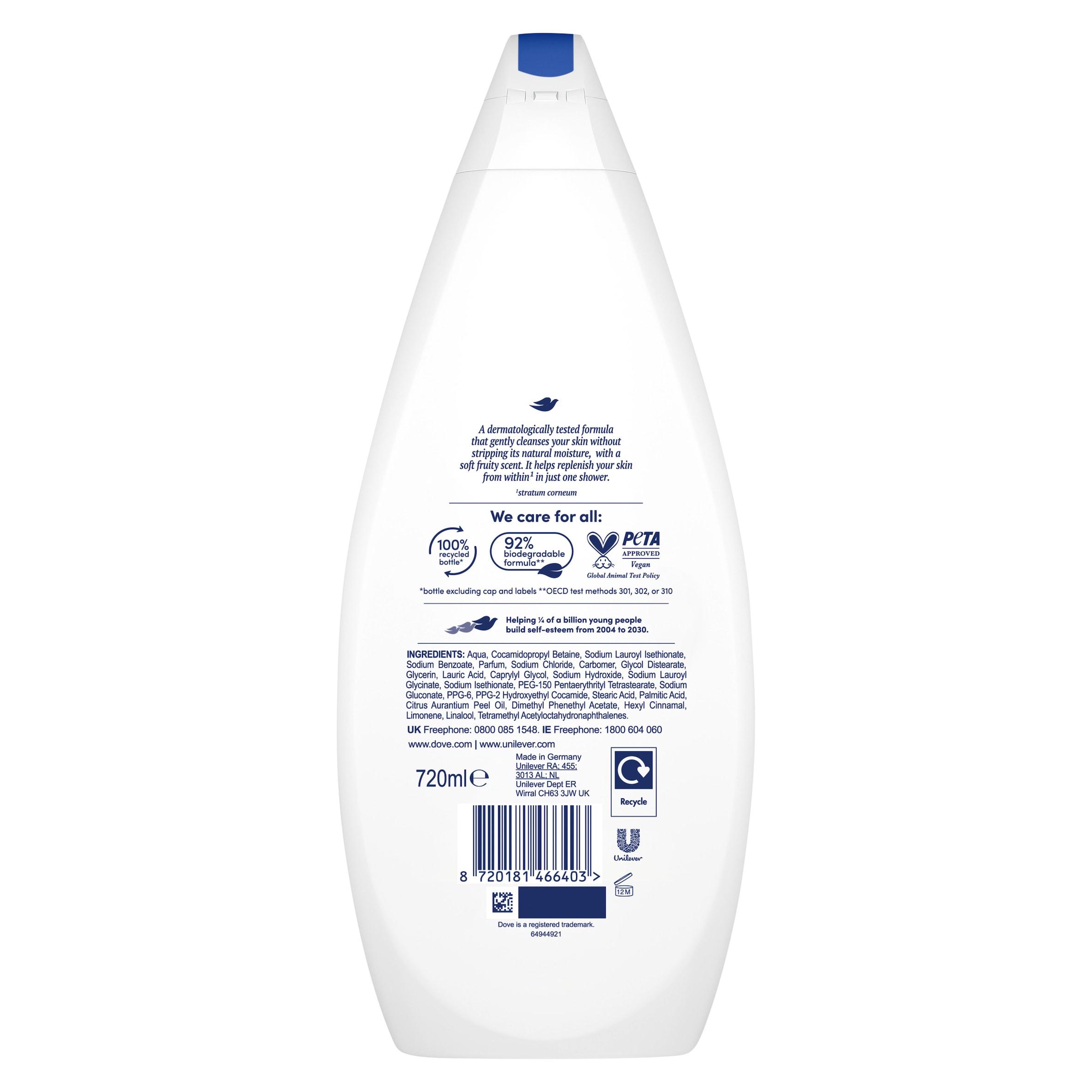 Dove 720ml Nourishing Body Wash Shower Gel thumbnail 4