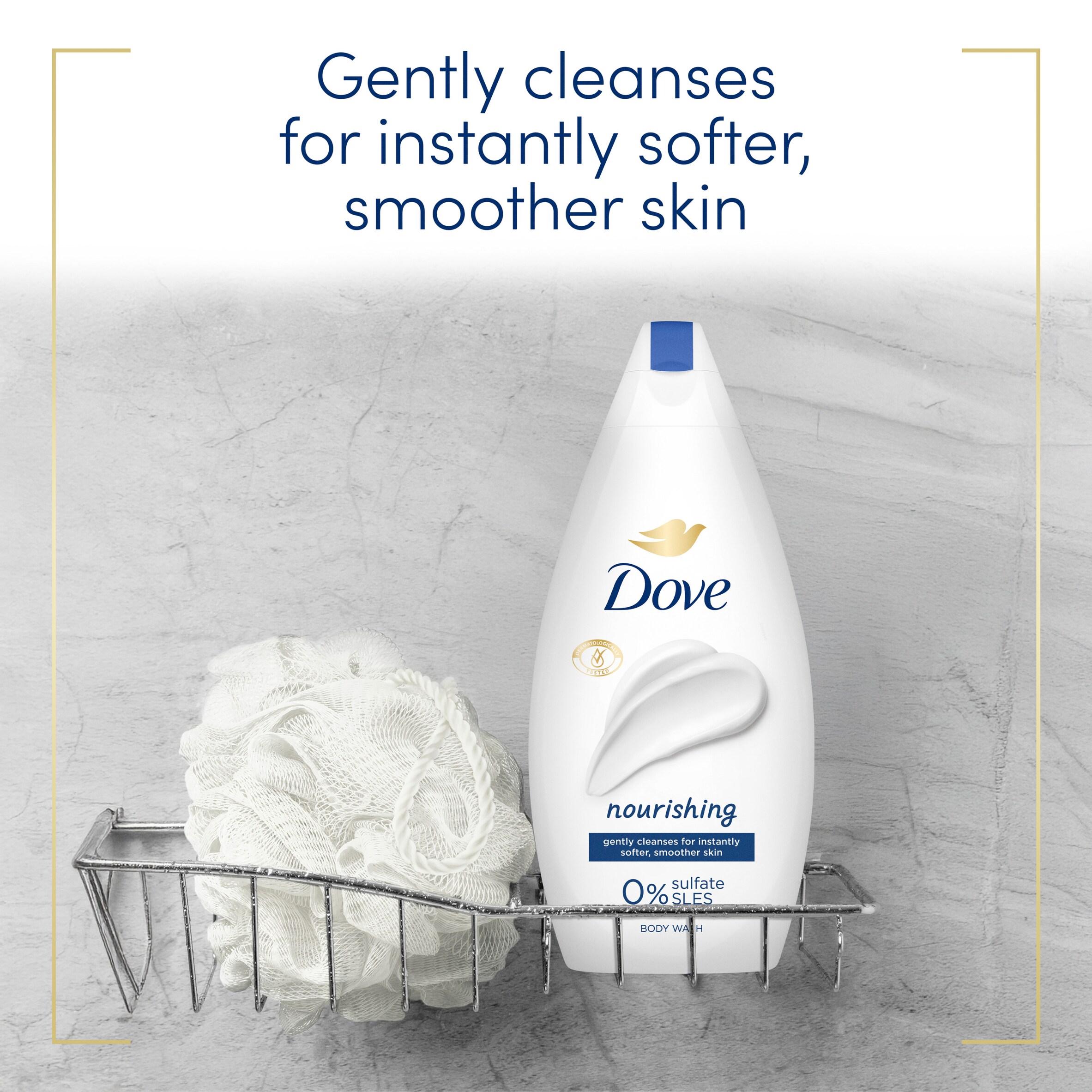 Dove Nourishing Body Wash Shower Gel 450ml thumbnail 4