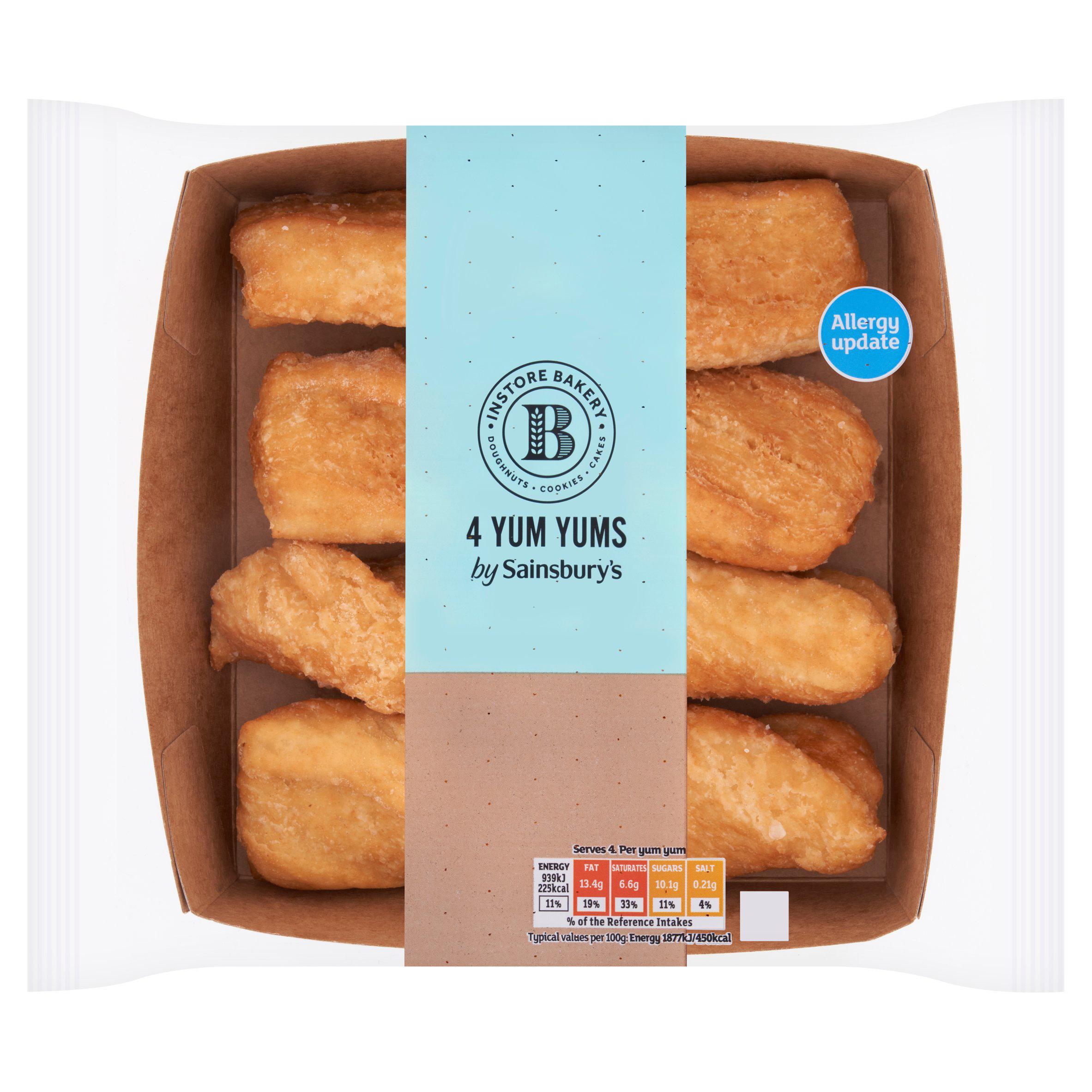 Sainsbury's Yum Yums x4