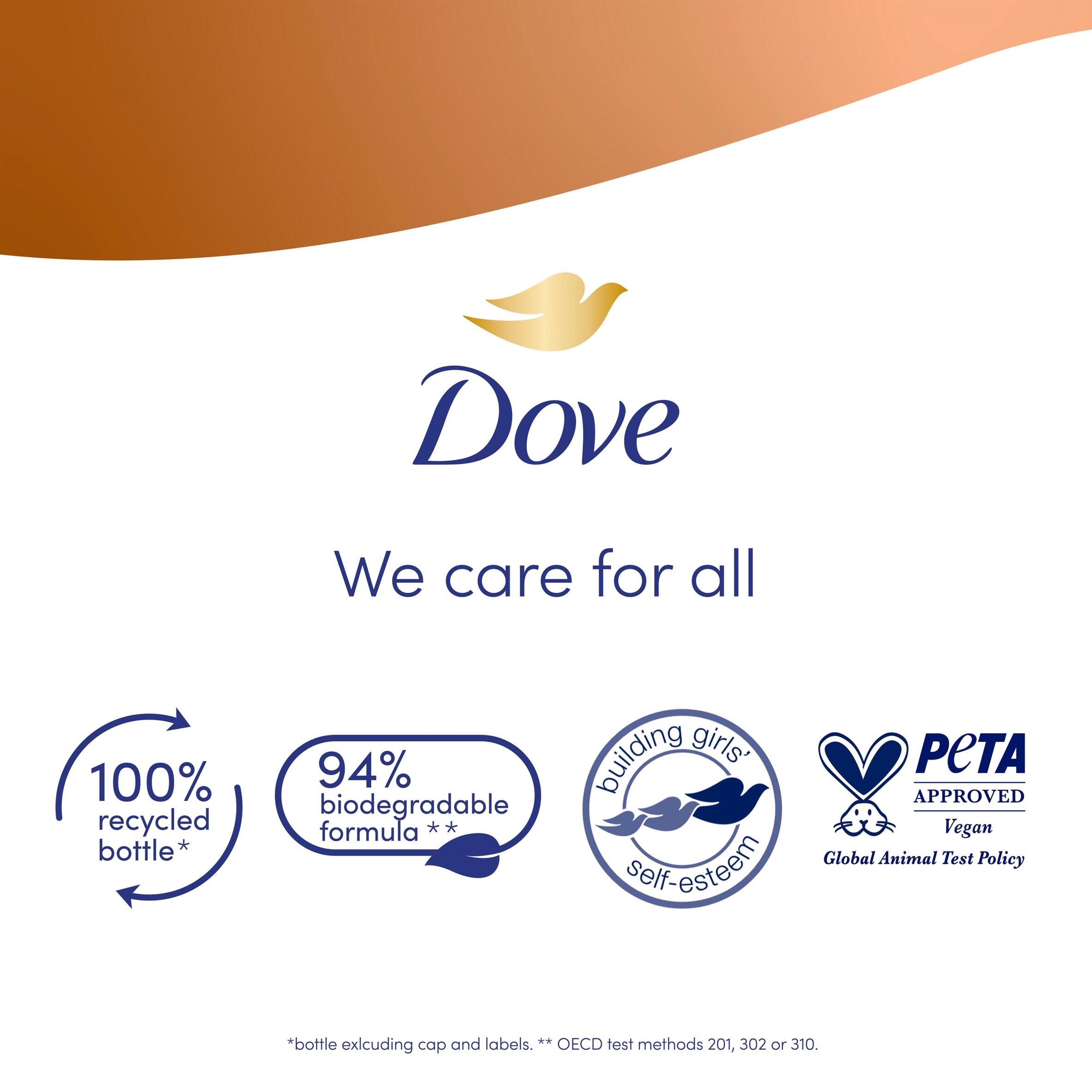 Dove Advanced Care Pampering Body Wash Shower Gel 400ml thumbnail 4