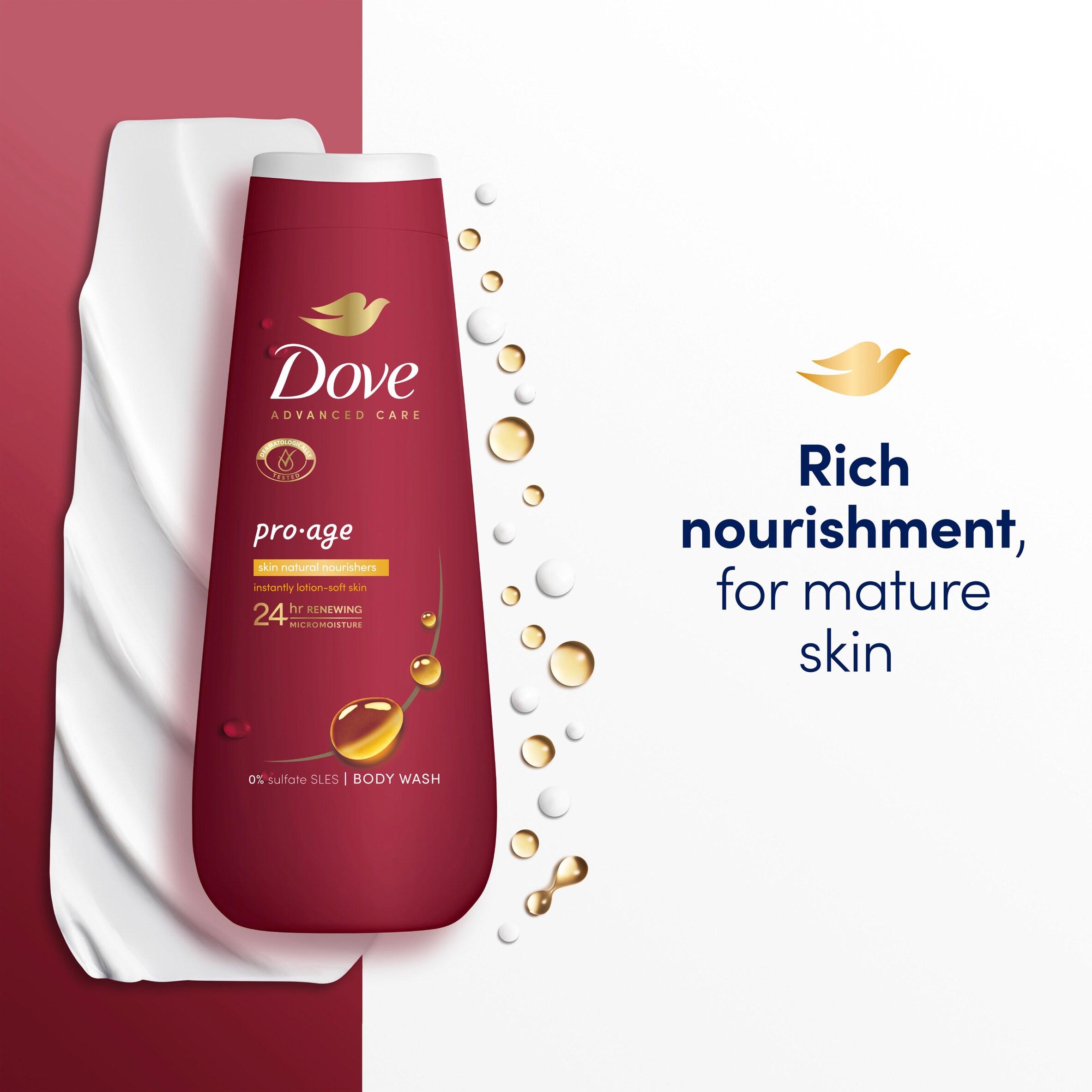 Dove Advanced Care Pro Age Body Wash Shower Gel 400ml thumbnail 2