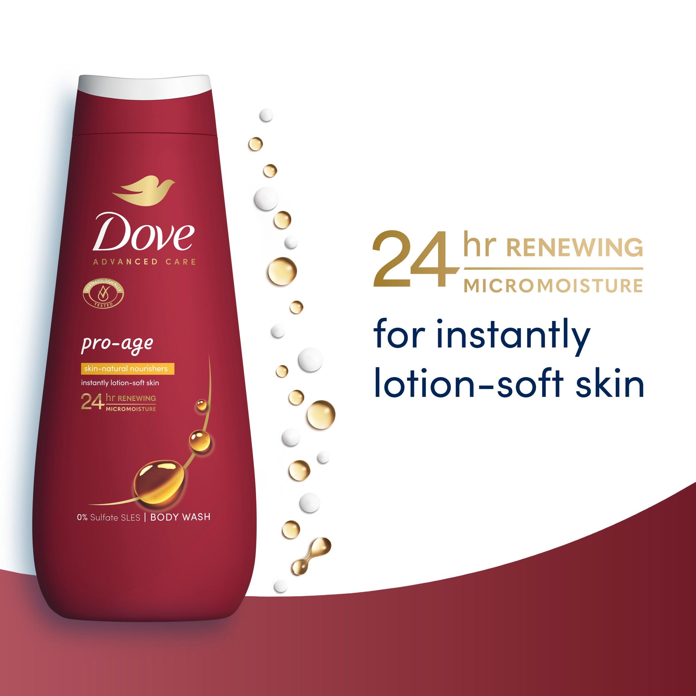 Dove Advanced Care Pro Age Body Wash Shower Gel 400ml thumbnail 3