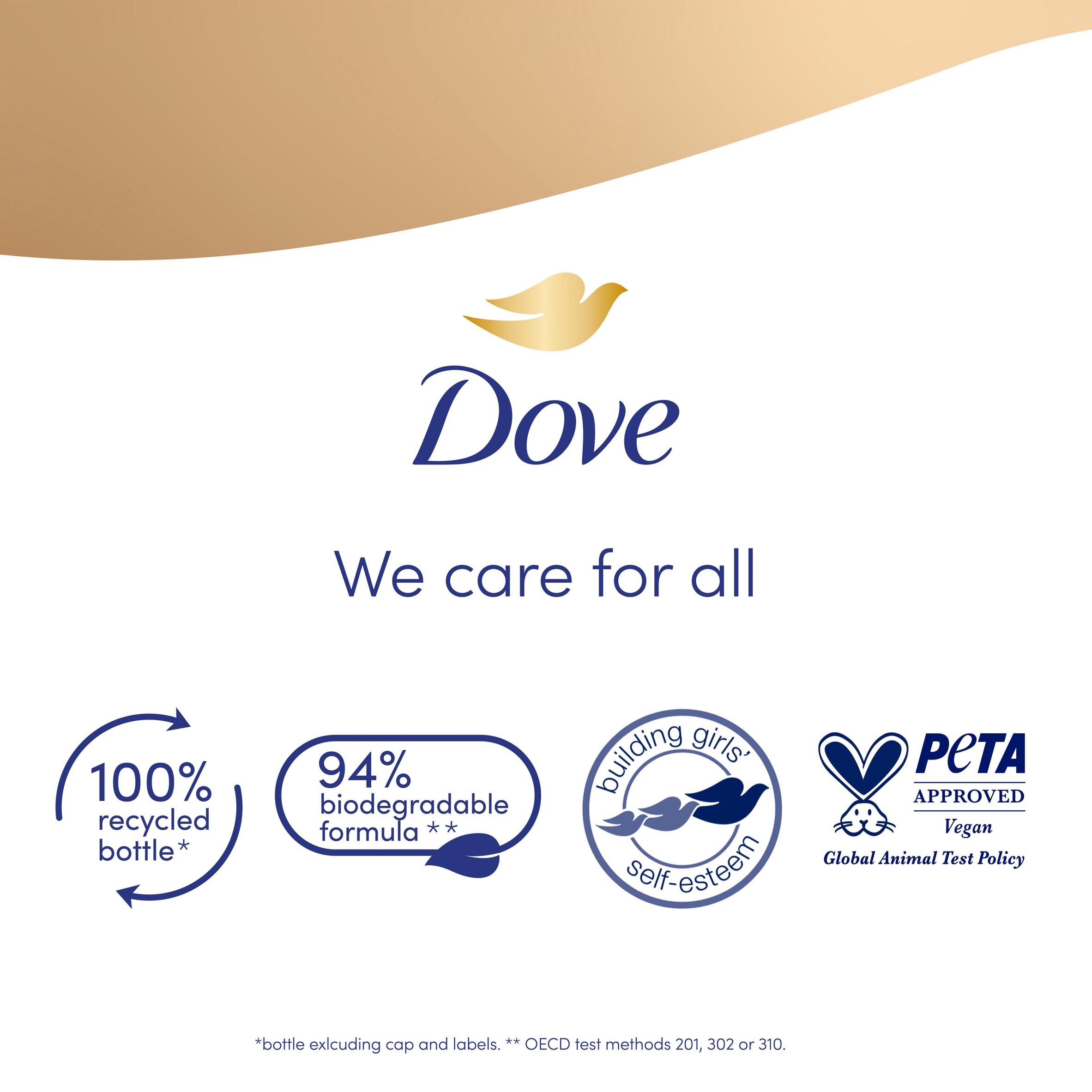 Dove Advanced Care Nourishing Silk Body Wash Shower Gel 400ml thumbnail 4