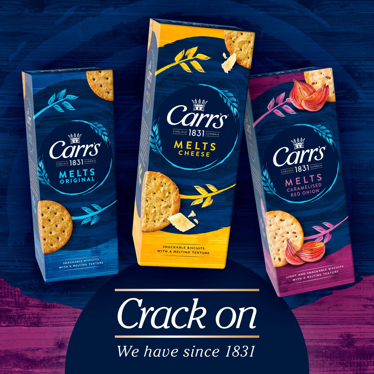 Carr's Melts Caramelised Red Onion Crackers 150g thumbnail 4