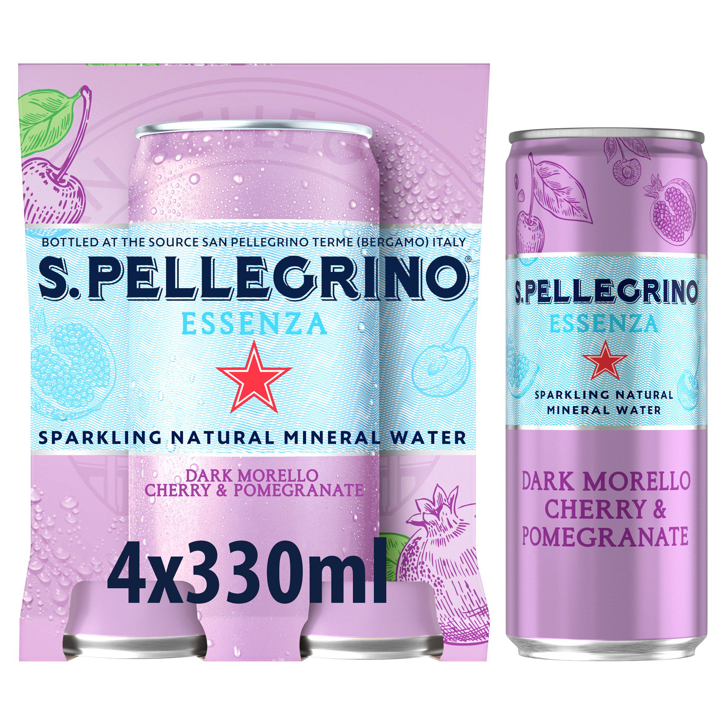 San Pellegrino Essenza Sparkling Water Cherry & Pomegranate