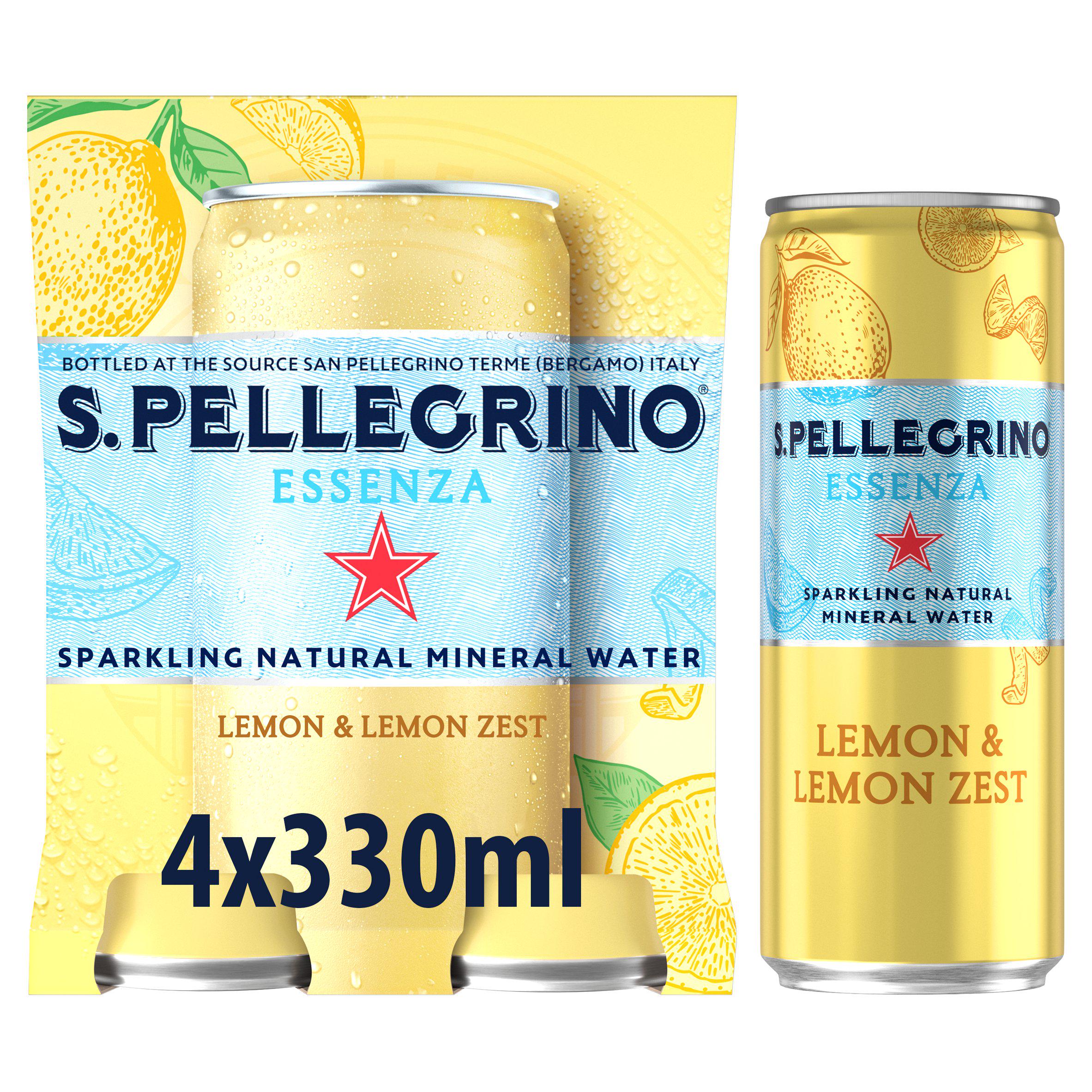 San Pellegrino Essenza Sparkling Water Lemon