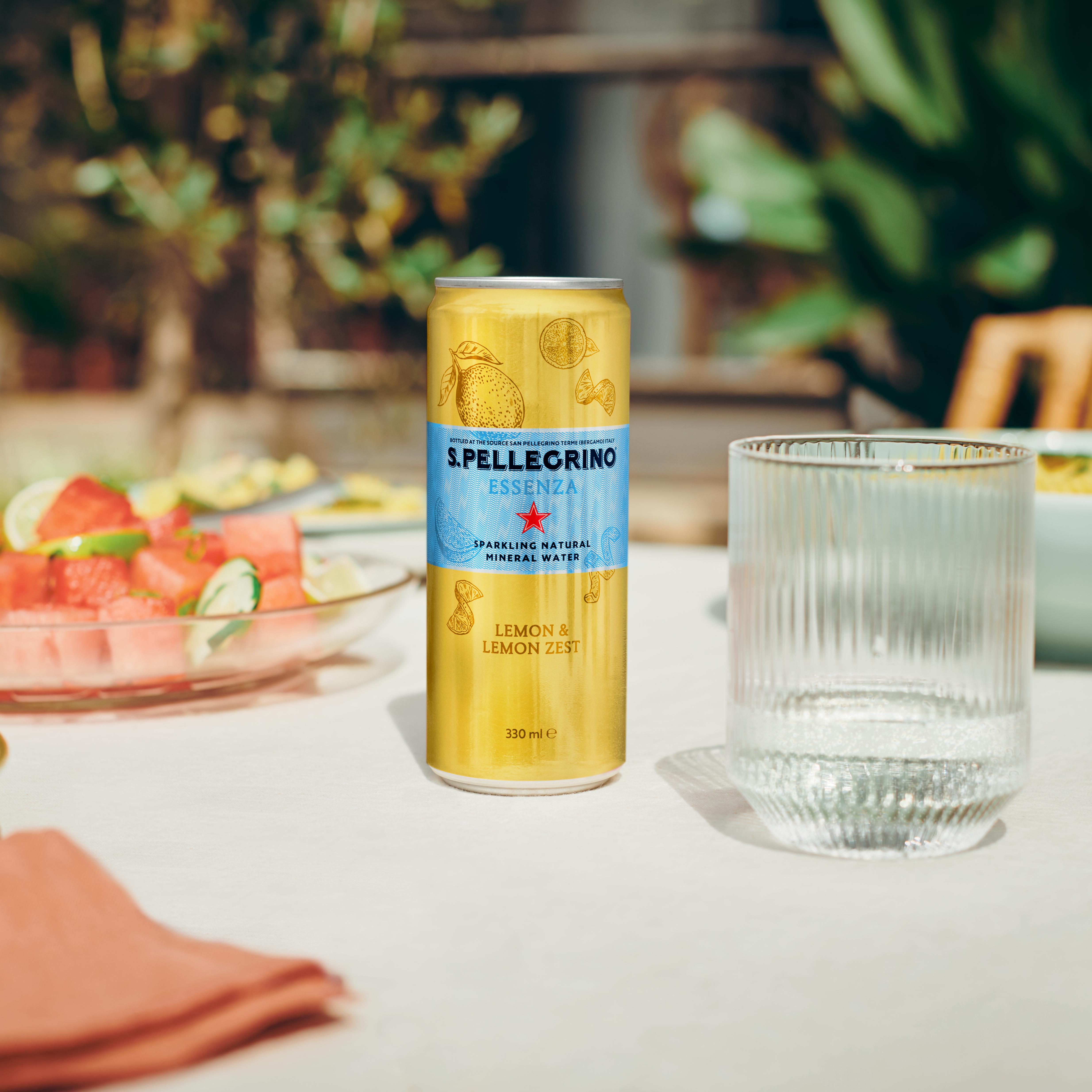 San Pellegrino Essenza Sparkling Water Lemon 4x330ml thumbnail 5