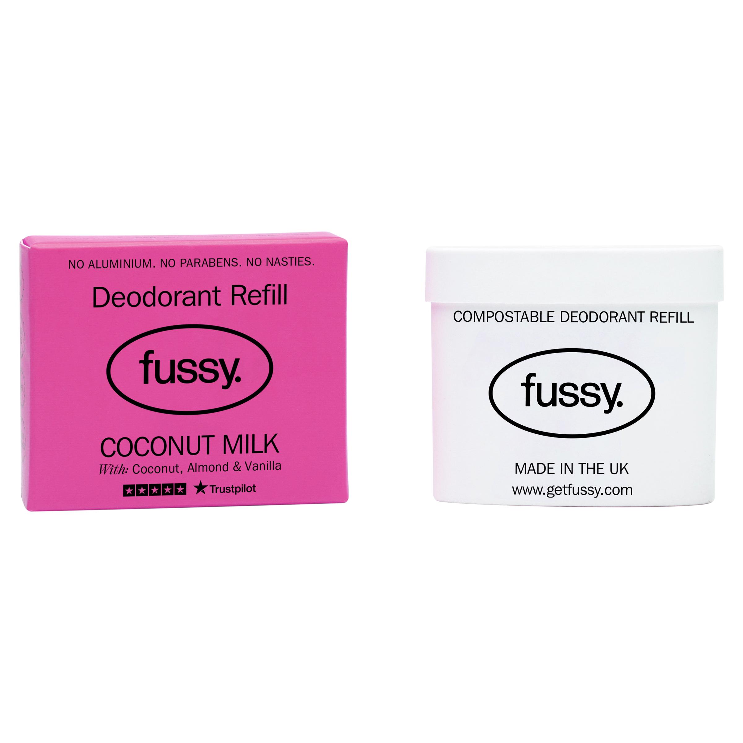 Fussy Coconut Milk Deodorant Refill 40g thumbnail 2
