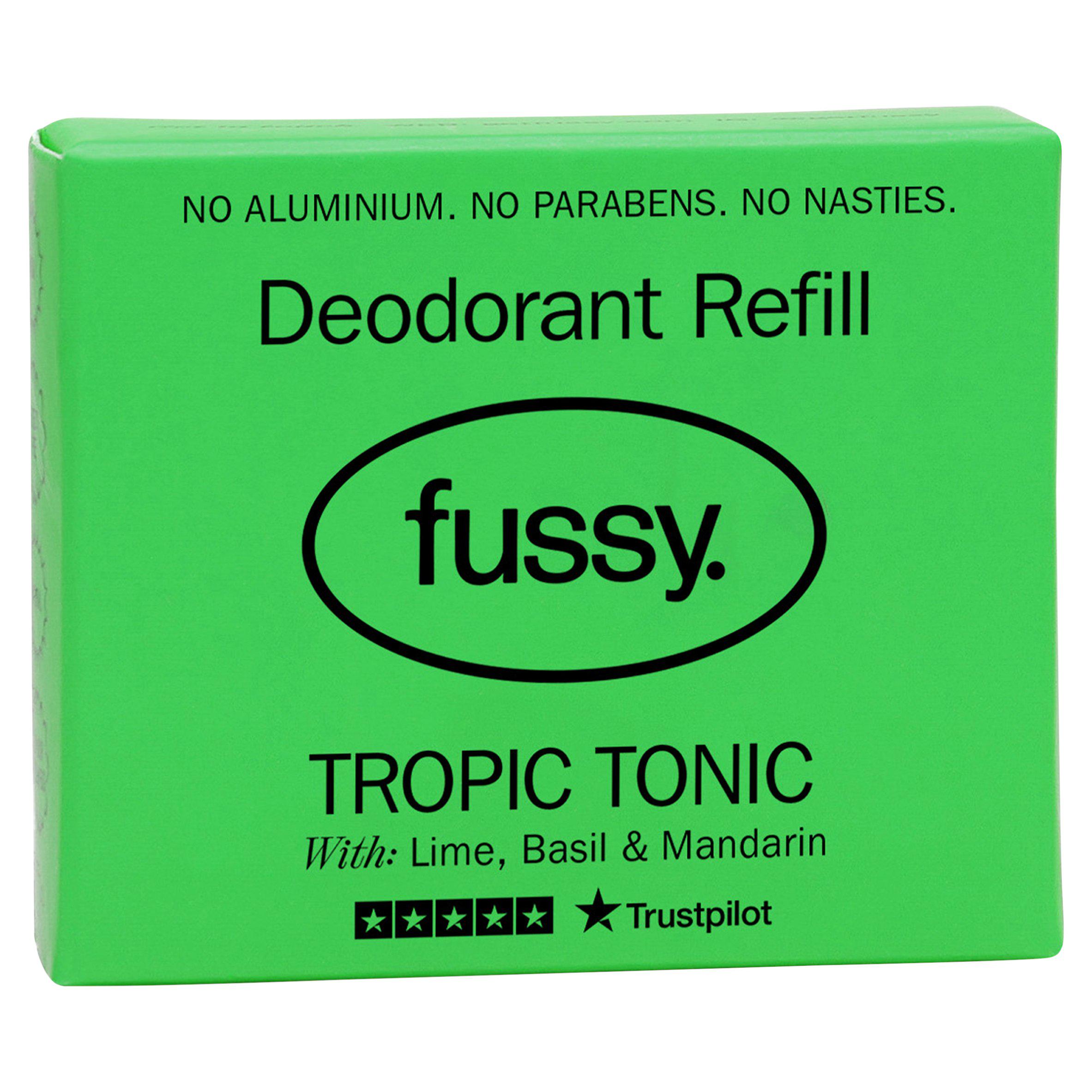 Fussy Deodorant Refill Tropic Tonic 40g