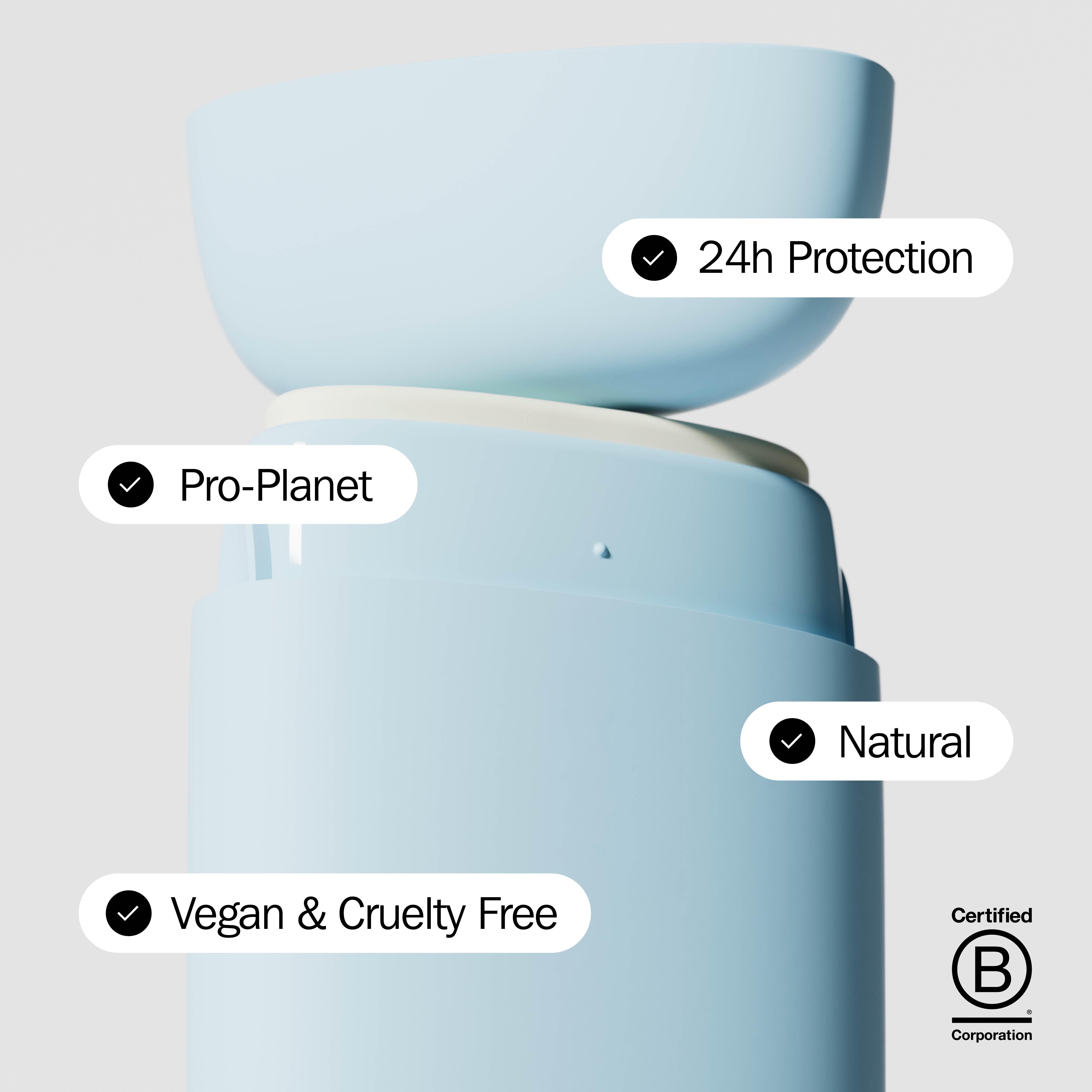 Fussy Natural Deodorant Refill Wavy Days 40g thumbnail 3