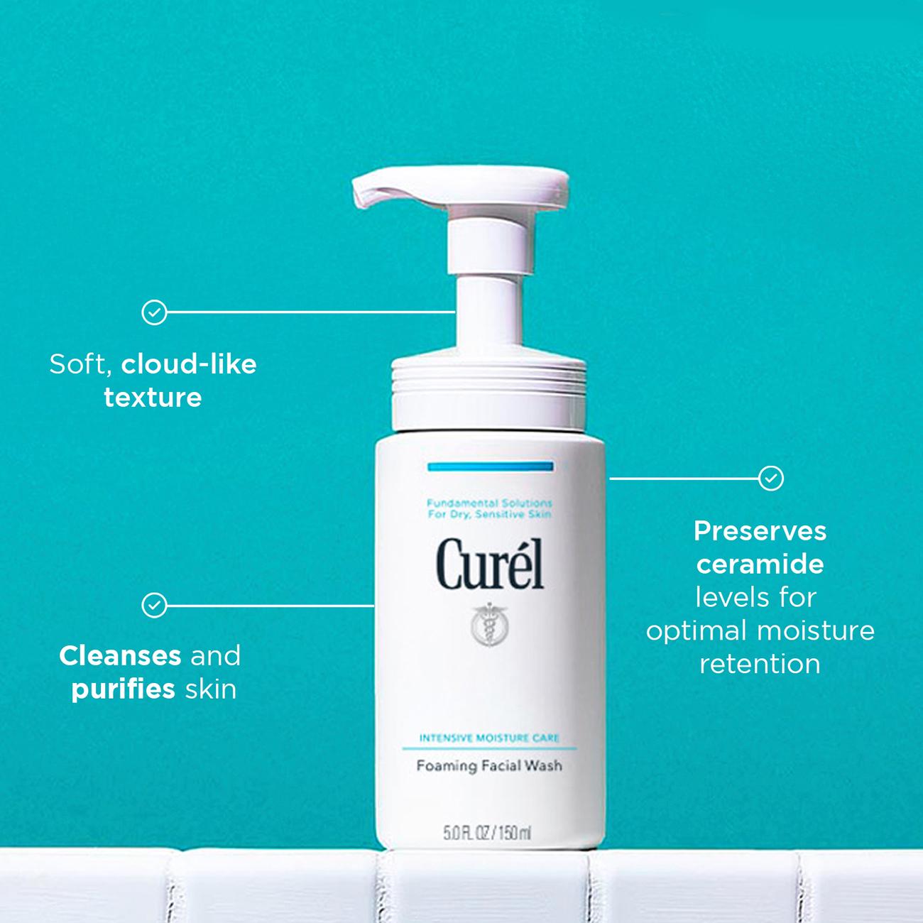 Curél Foaming Facial Wash for Dry Sensitive Skin 150ml thumbnail 3