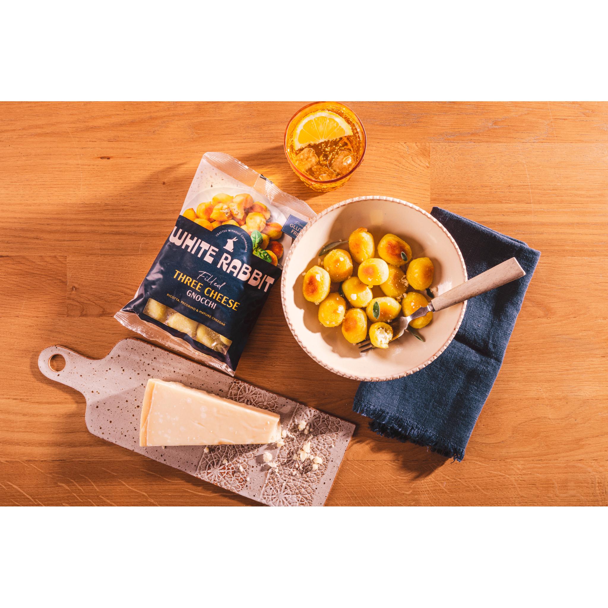 White Rabbit Gluten Free Three Cheese Filled Fresh Gnocchi 350g thumbnail 6