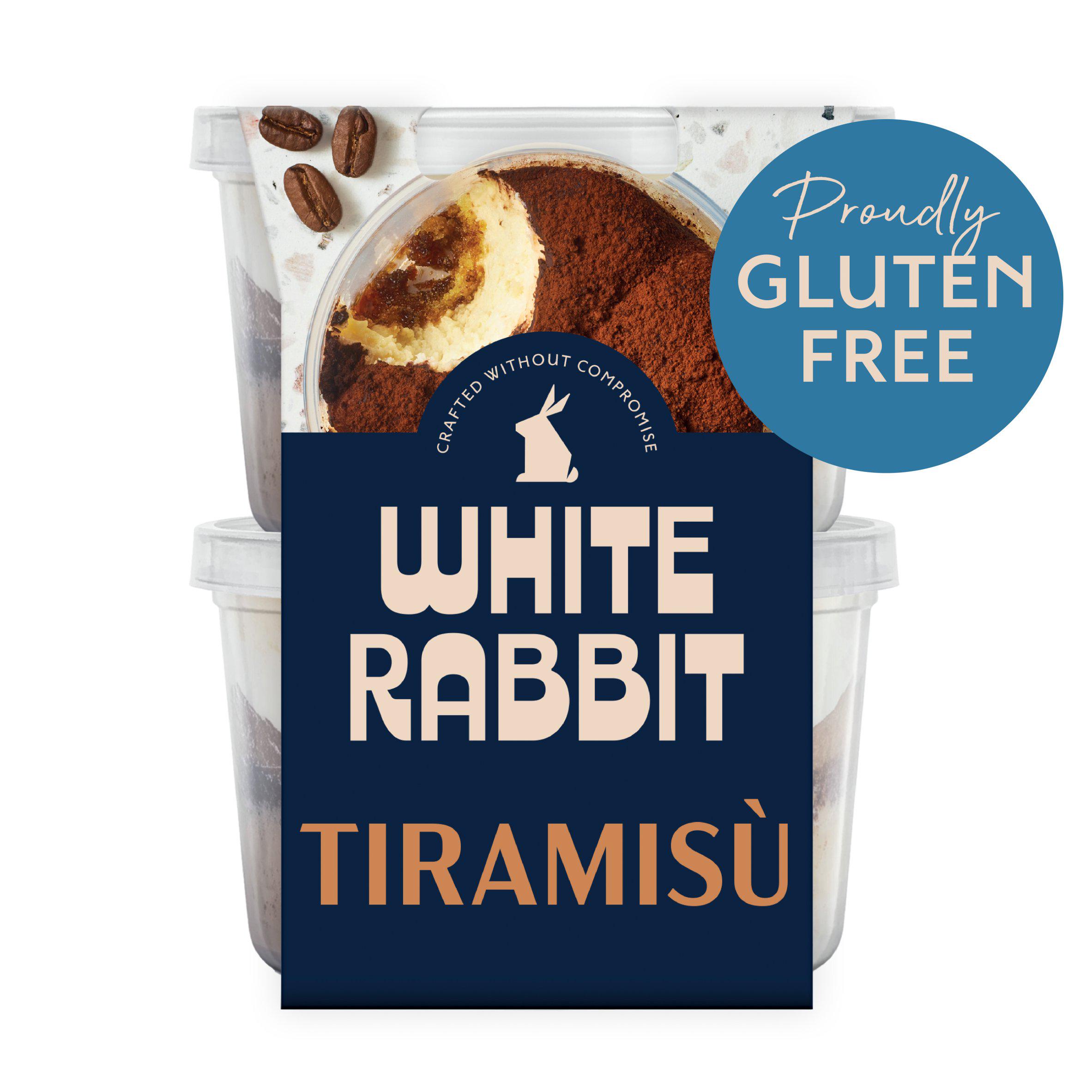 White Rabbit Gluten Free Classic Tiramisu 2 x 95g