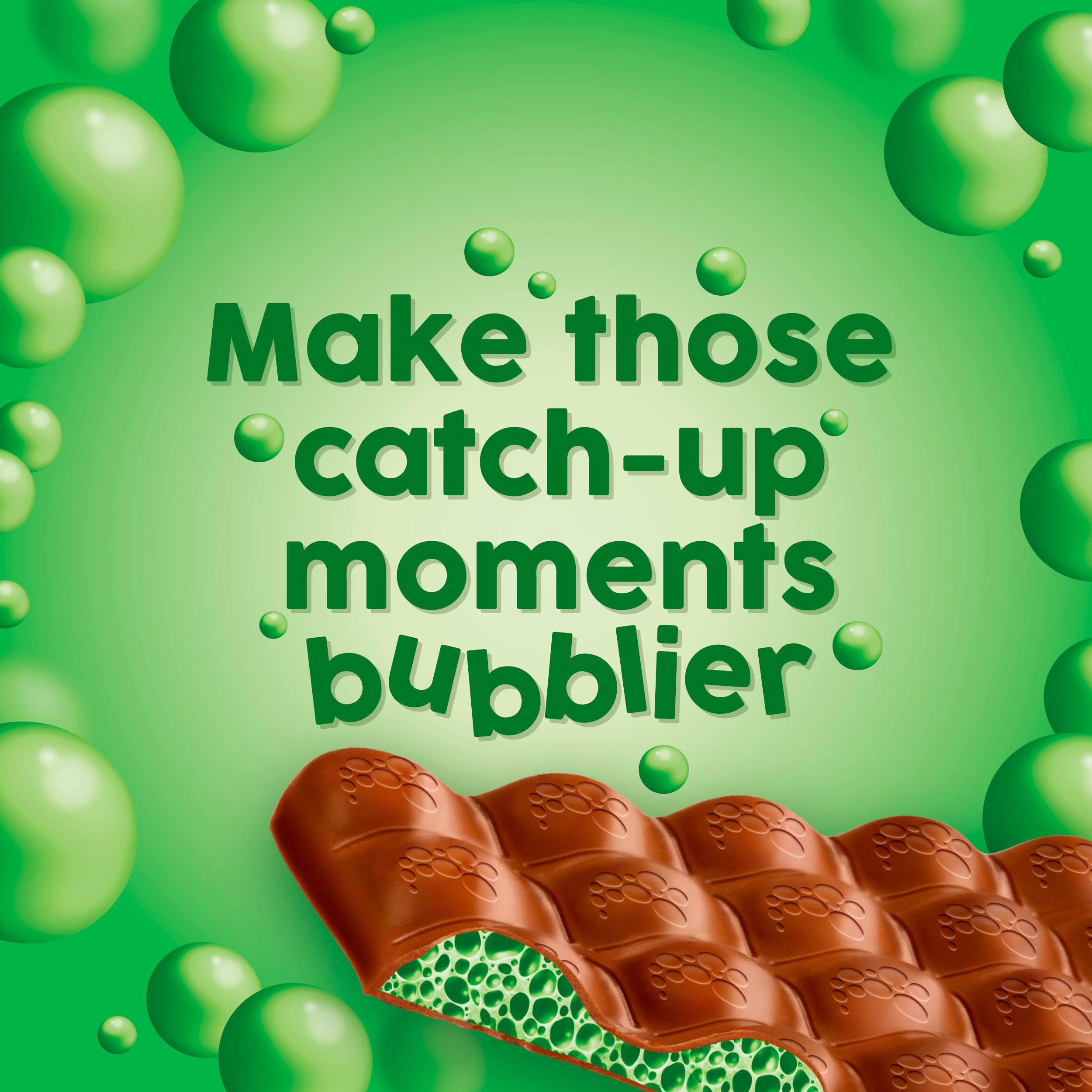 Aero Shaero Bubbly Peppermint Chocolate Sharing Bar 145g thumbnail 3