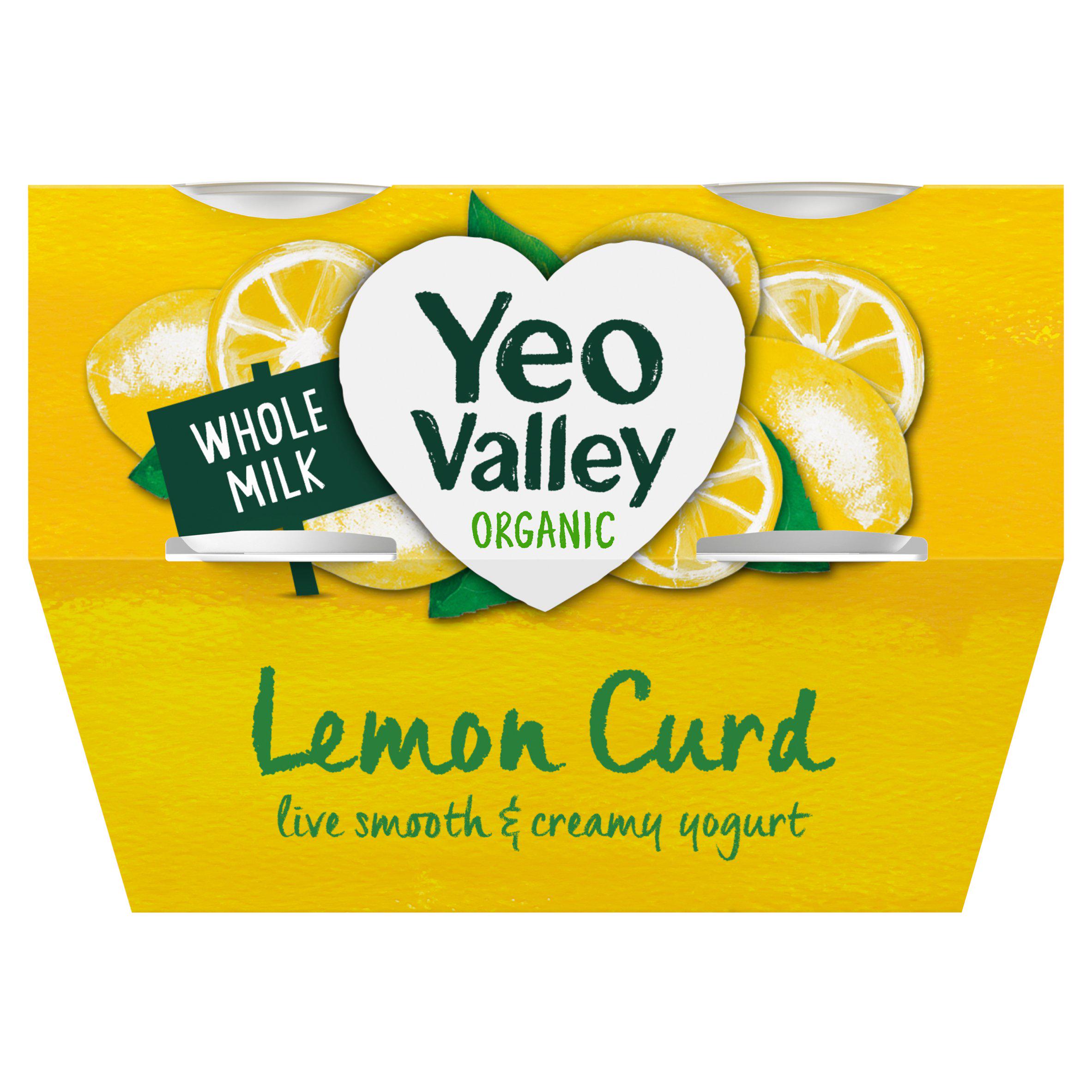 Yeo Valley Organic Lemon Curd Yoghurt