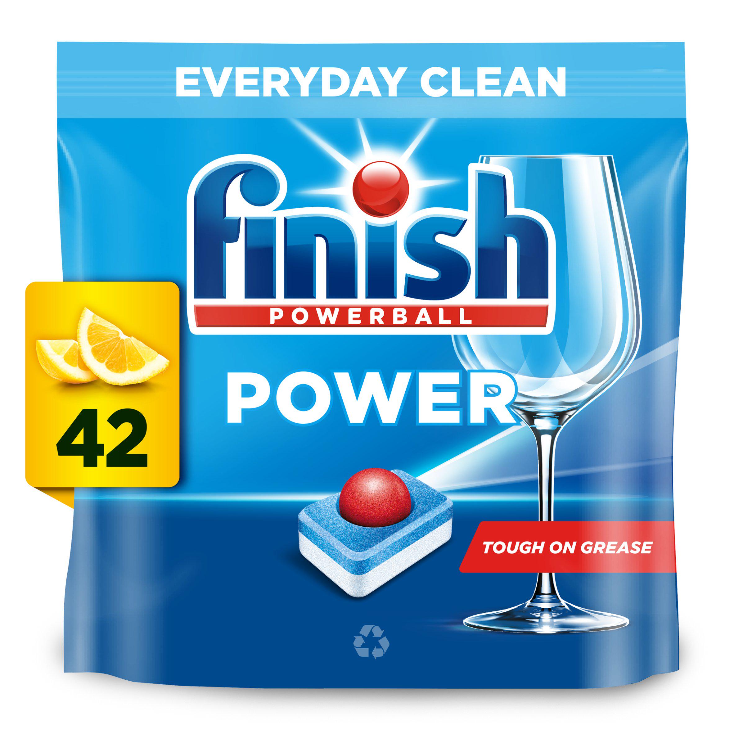 Finish Power All in One Dishwasher Tablets Lemon - 46 Tabs