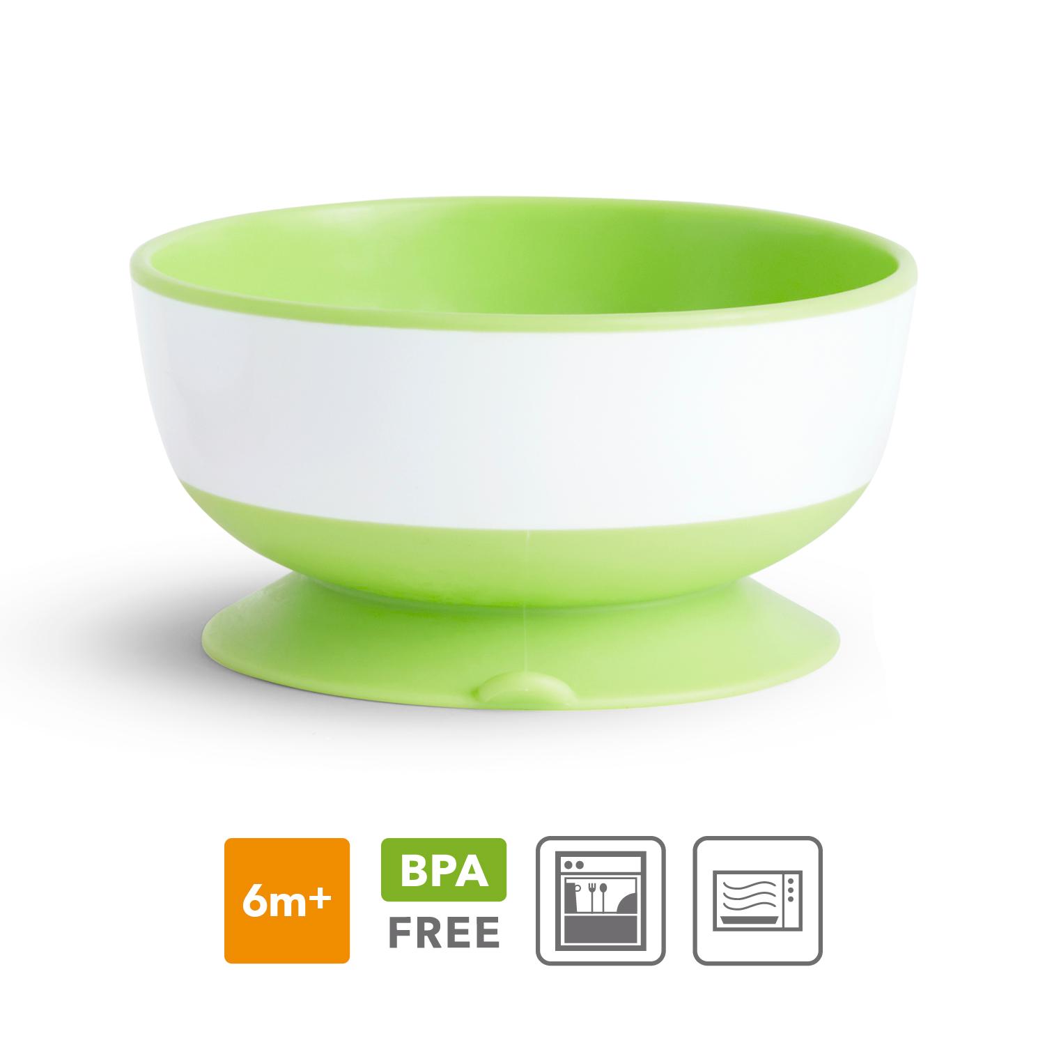 Munchkin Stay Put 3 Suction Bowls 6m+ thumbnail 6