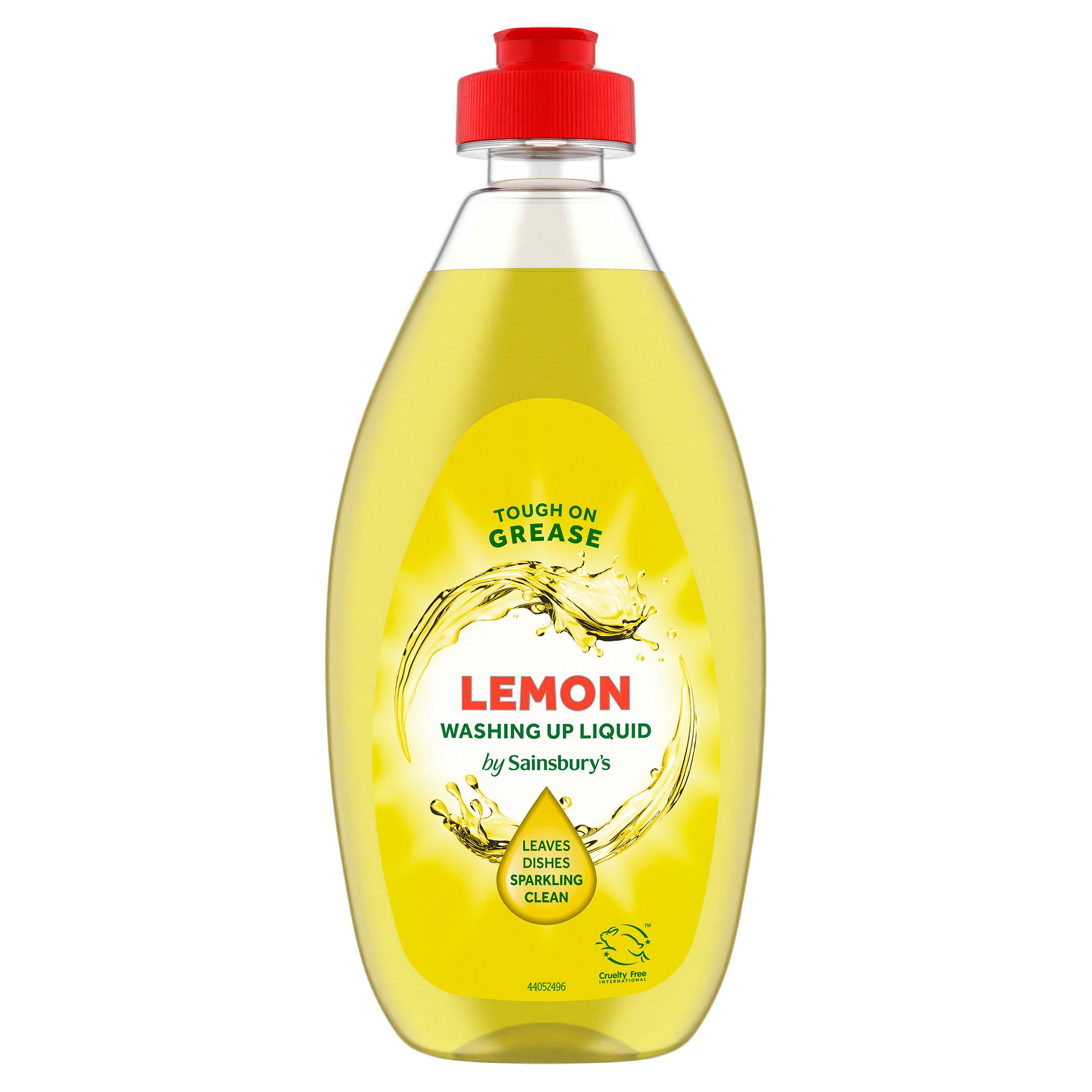 Sainsbury's Lemon Washing Up Liquid 500ml
