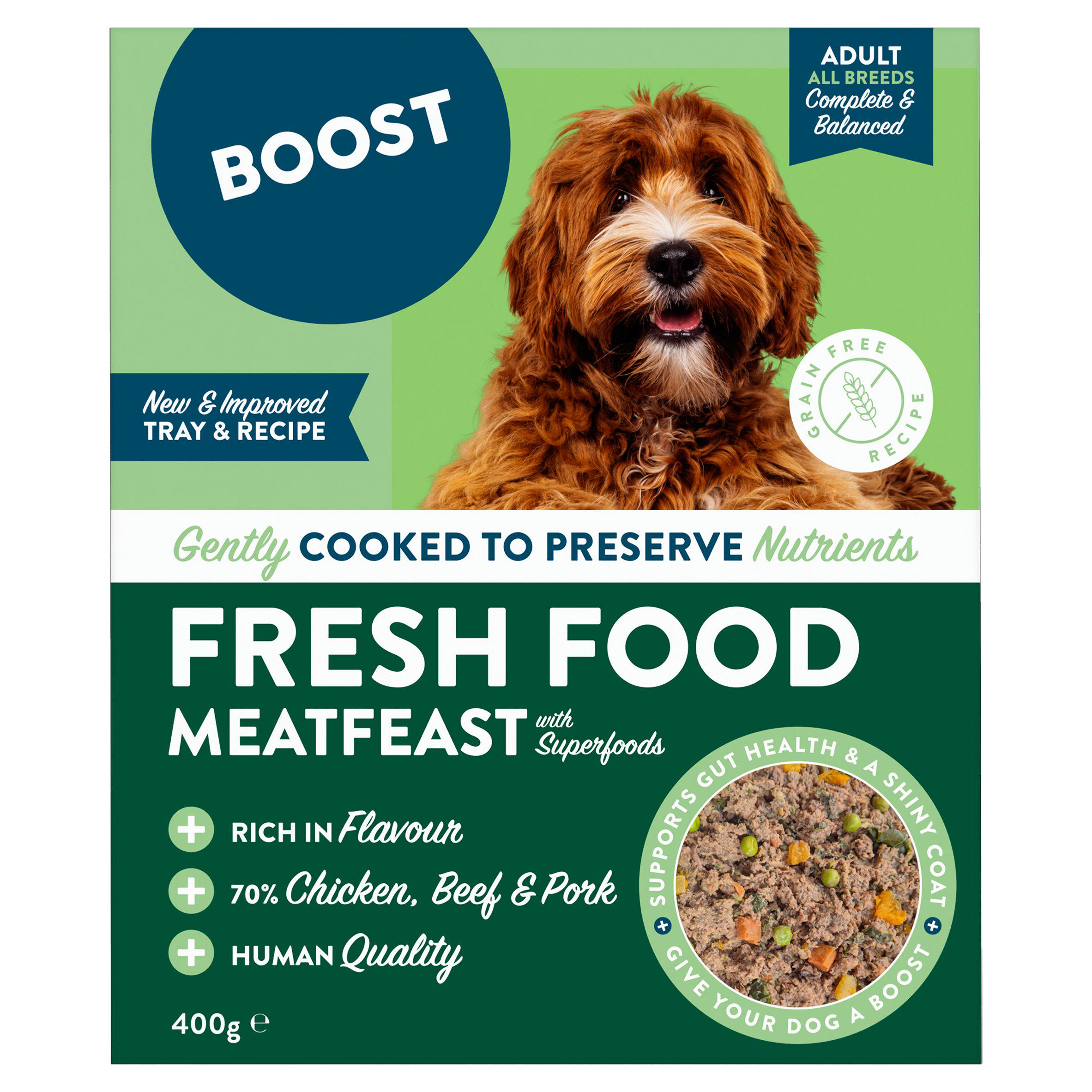 BOOST Pet Meat Feast Meal for Dogs