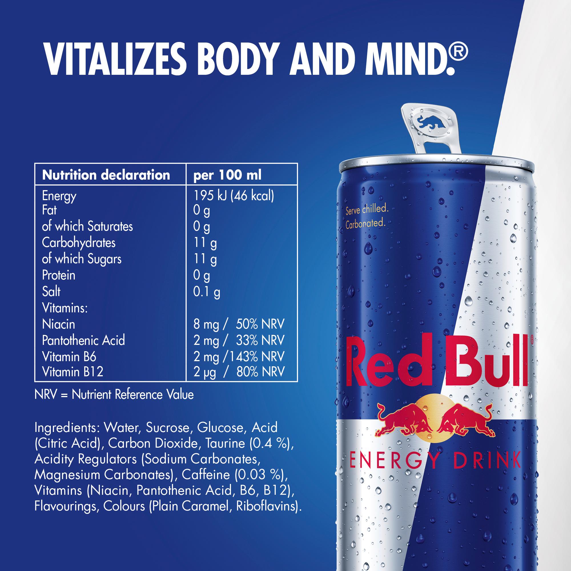 Red Bull Energy Drink 4x473ml thumbnail 3
