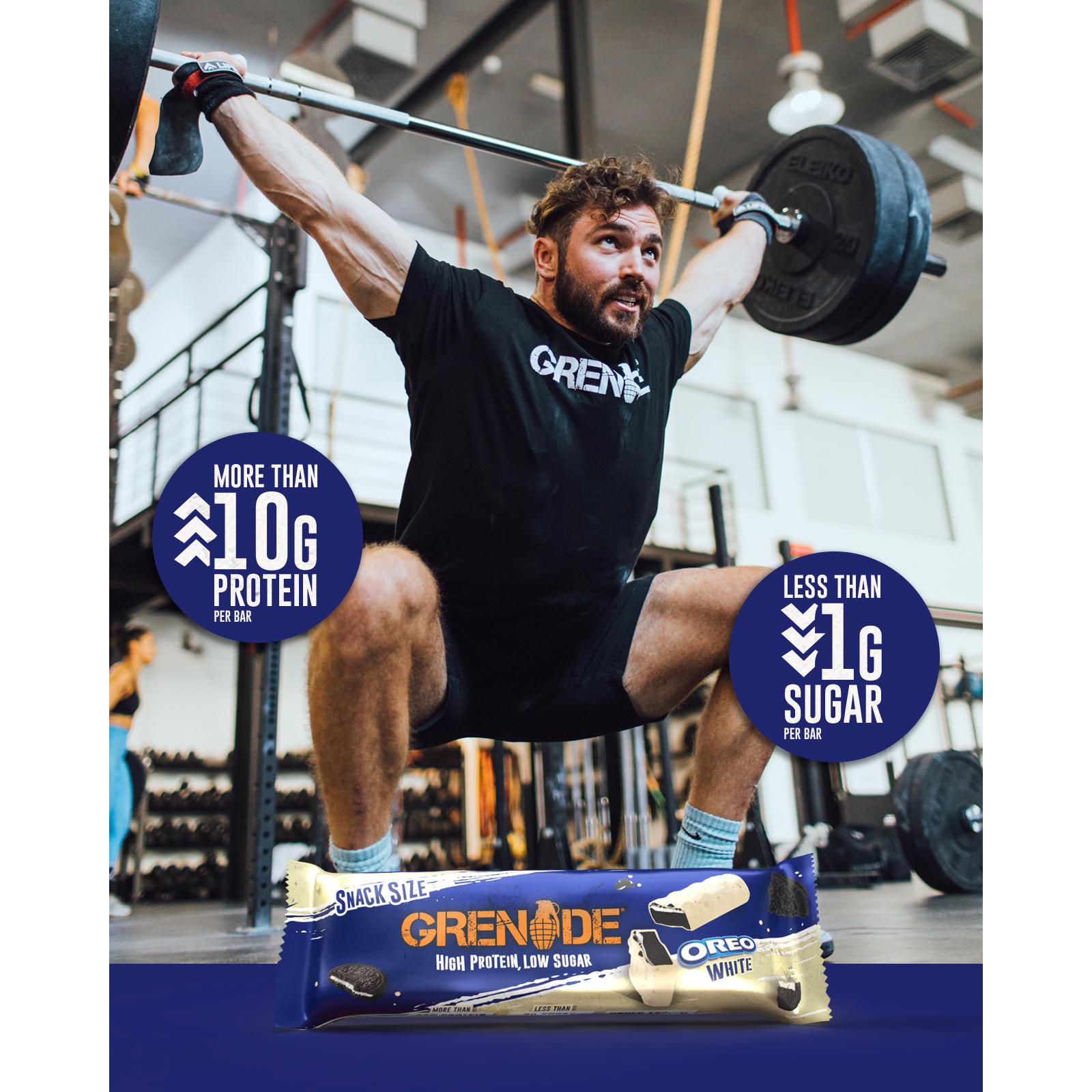 Grenade Oreo White Protein Bar 35g thumbnail 5