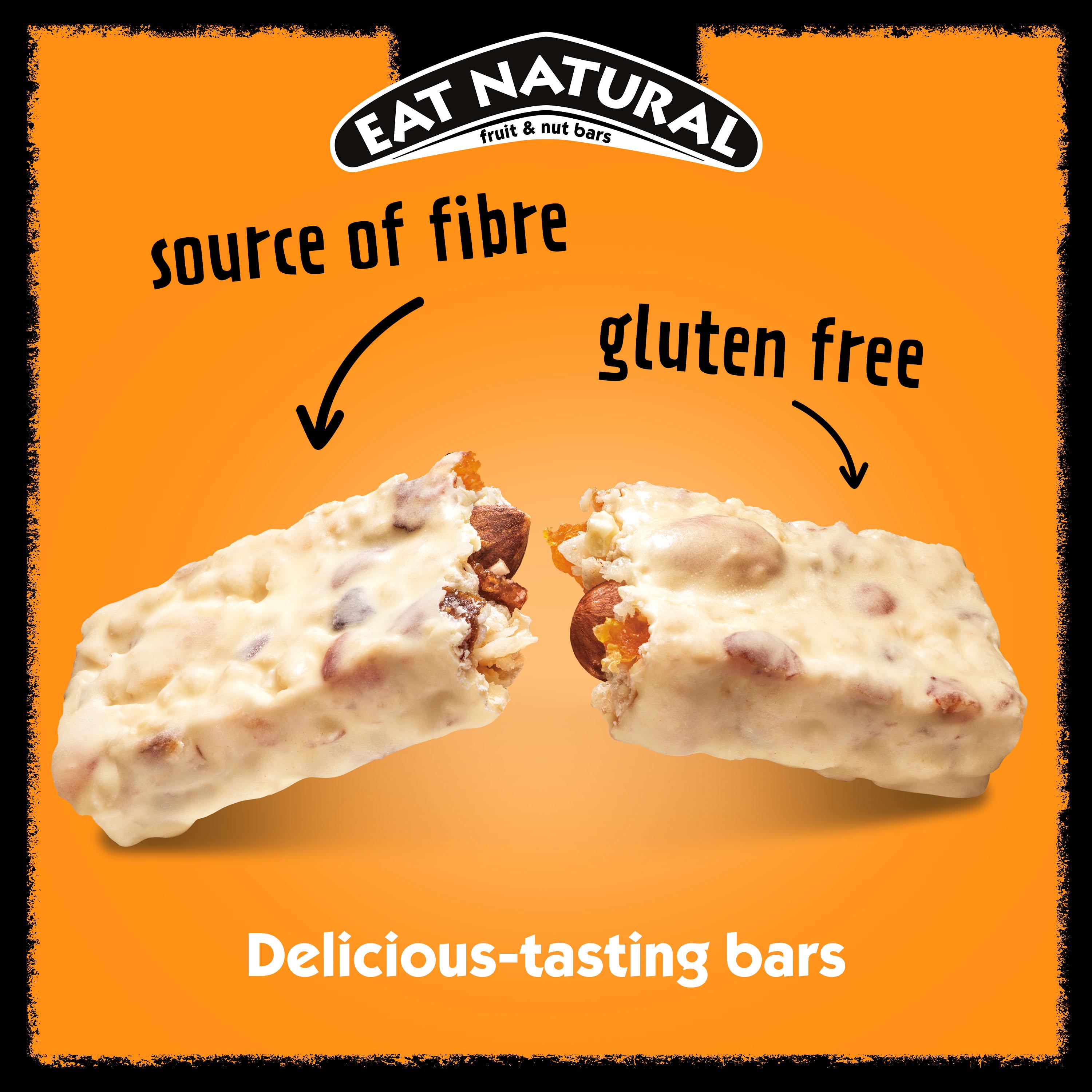 Eat Natural Almond Apricot with a Yoghurt Coating Fruit & Nut Bars 40g thumbnail 2