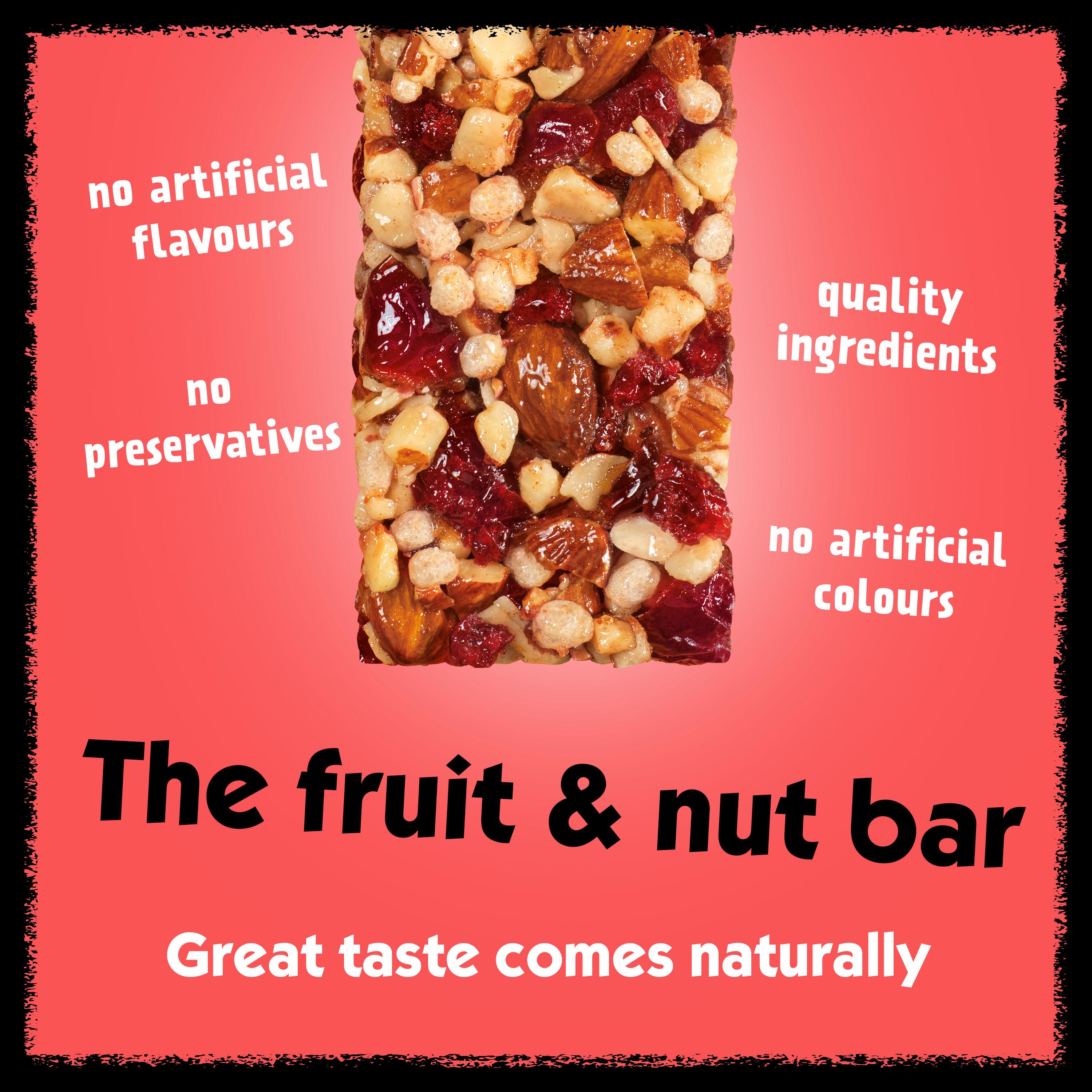 Eat Natural Fruit & Nut Bars Almond & Cranberry with Pomegranate & Honey Bar 40g thumbnail 4