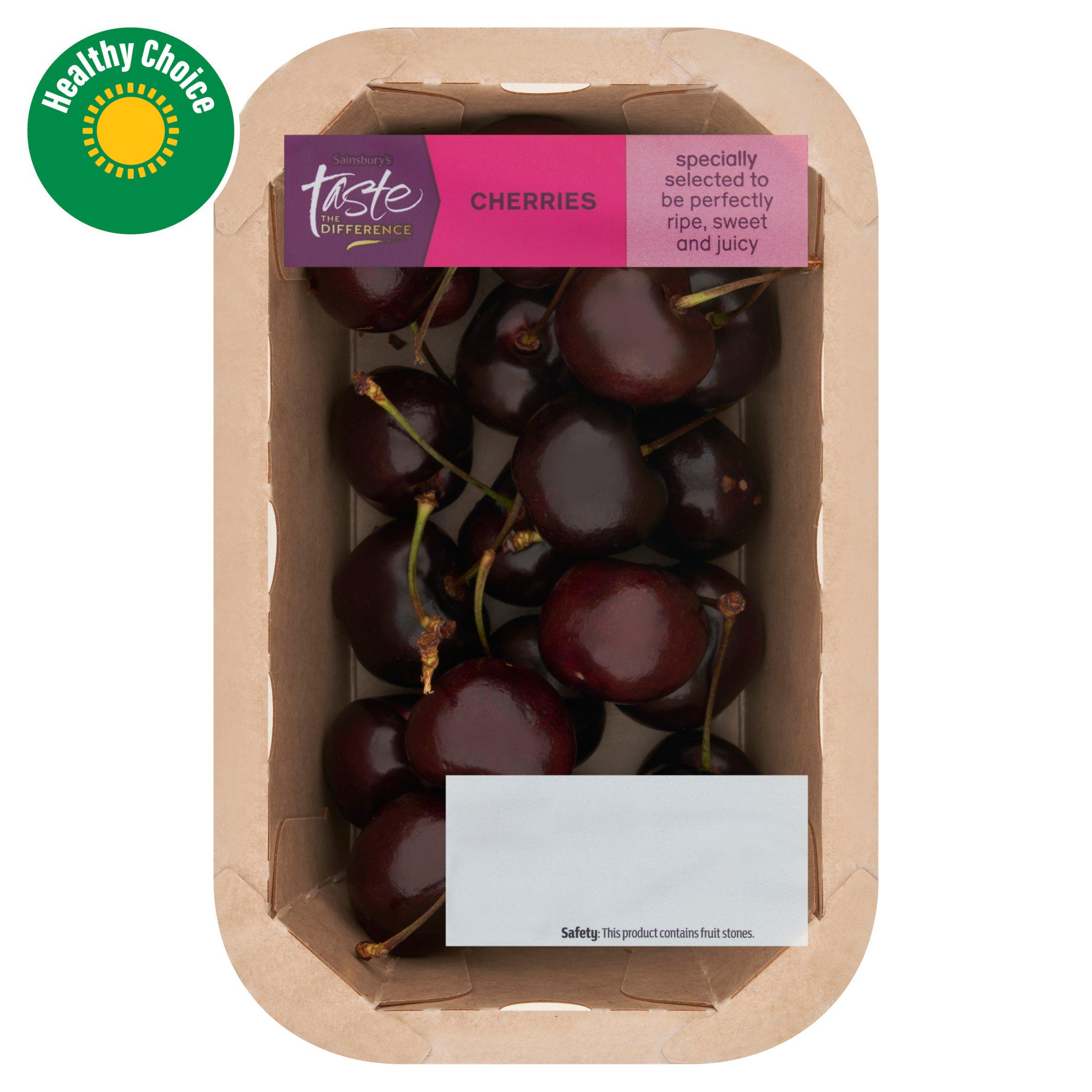 Sainsbury's Cherries, Taste the Difference 250g