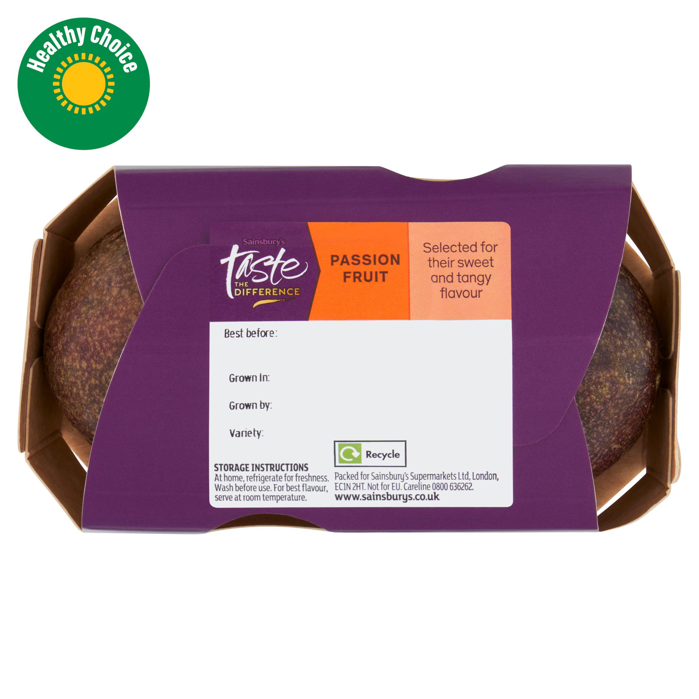 Sainsbury's Passion Fruit Pack, Taste the Difference
