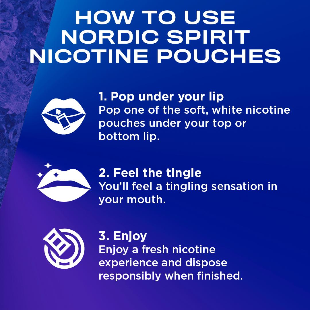Nordic Spirit Nicotine Pouch Frosty Berry 11mg thumbnail 5