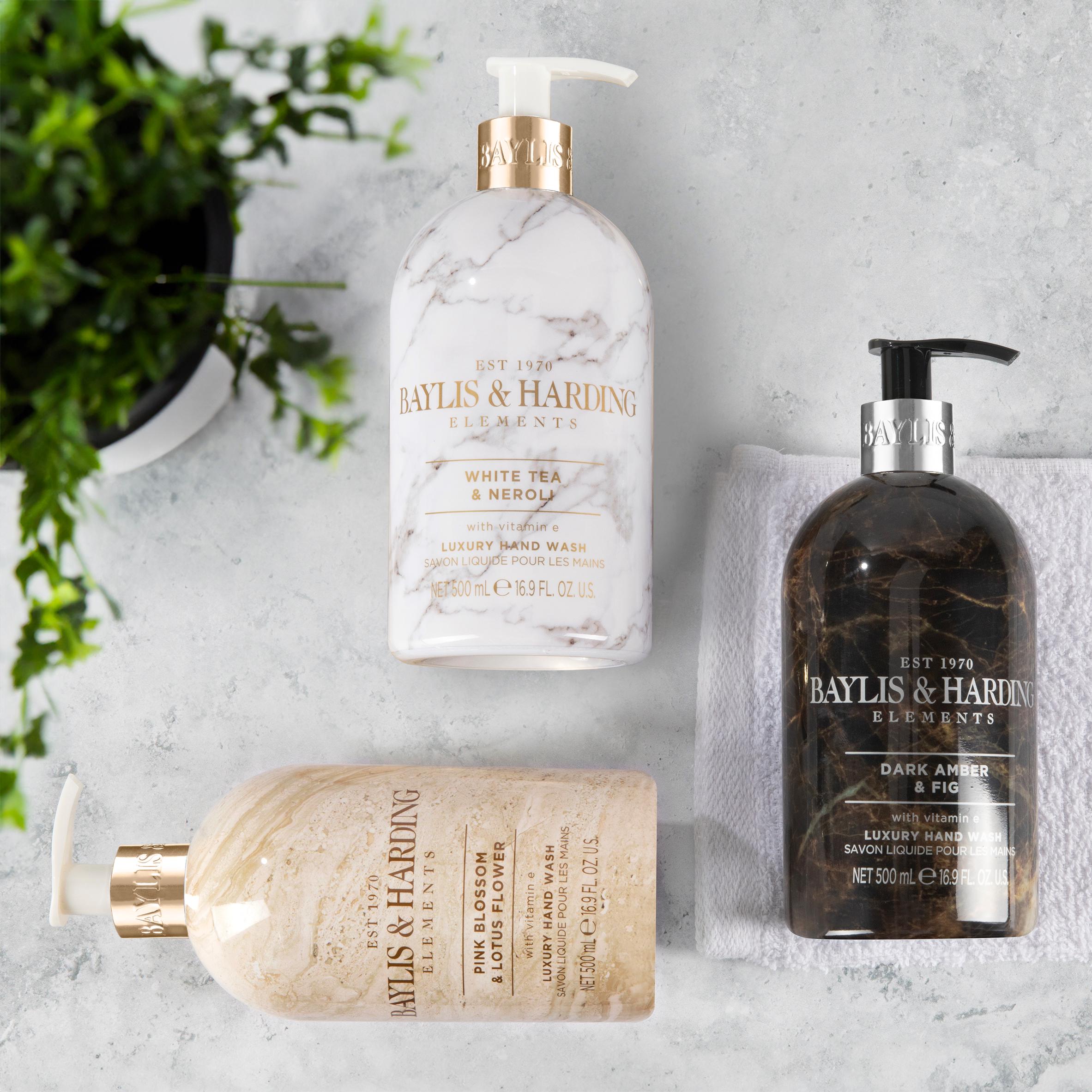 Baylis & Harding Pink Blossom Lotus Flower Hand Wash 500ml thumbnail 5