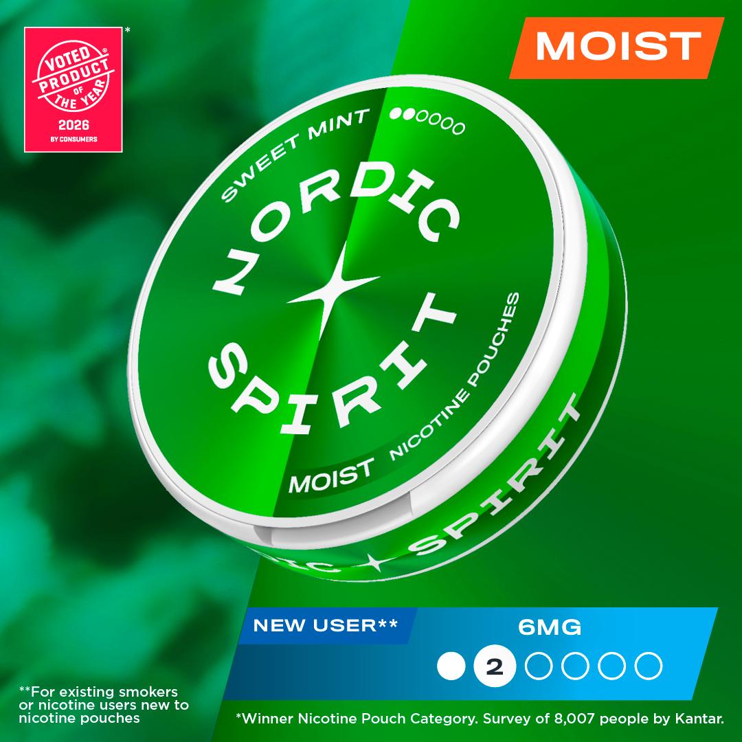 Nordic Spirit Sweet Mint Nicotine Pouches thumbnail 2