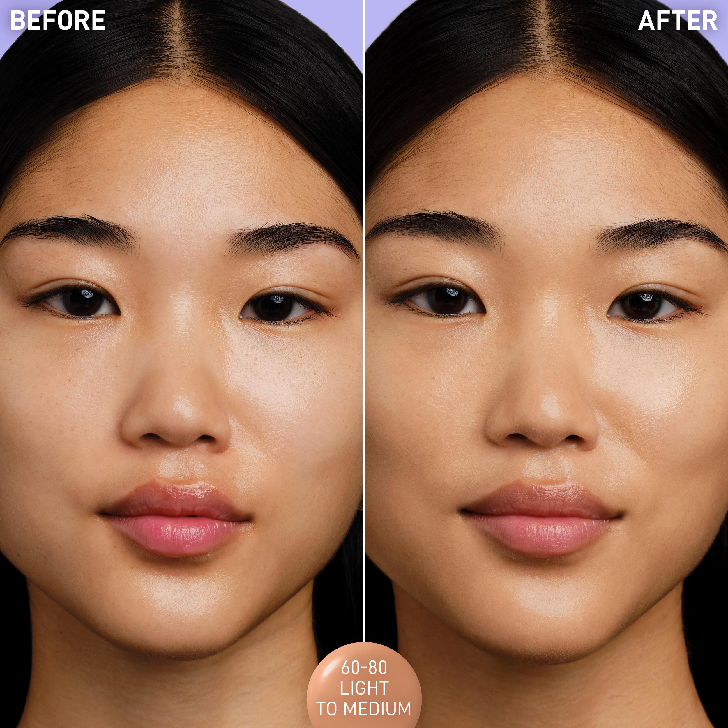 Max Factor Miracle Pure 2in1 Skin Reset Serum Foundation 60-80 Light To Medium 30ml thumbnail 3