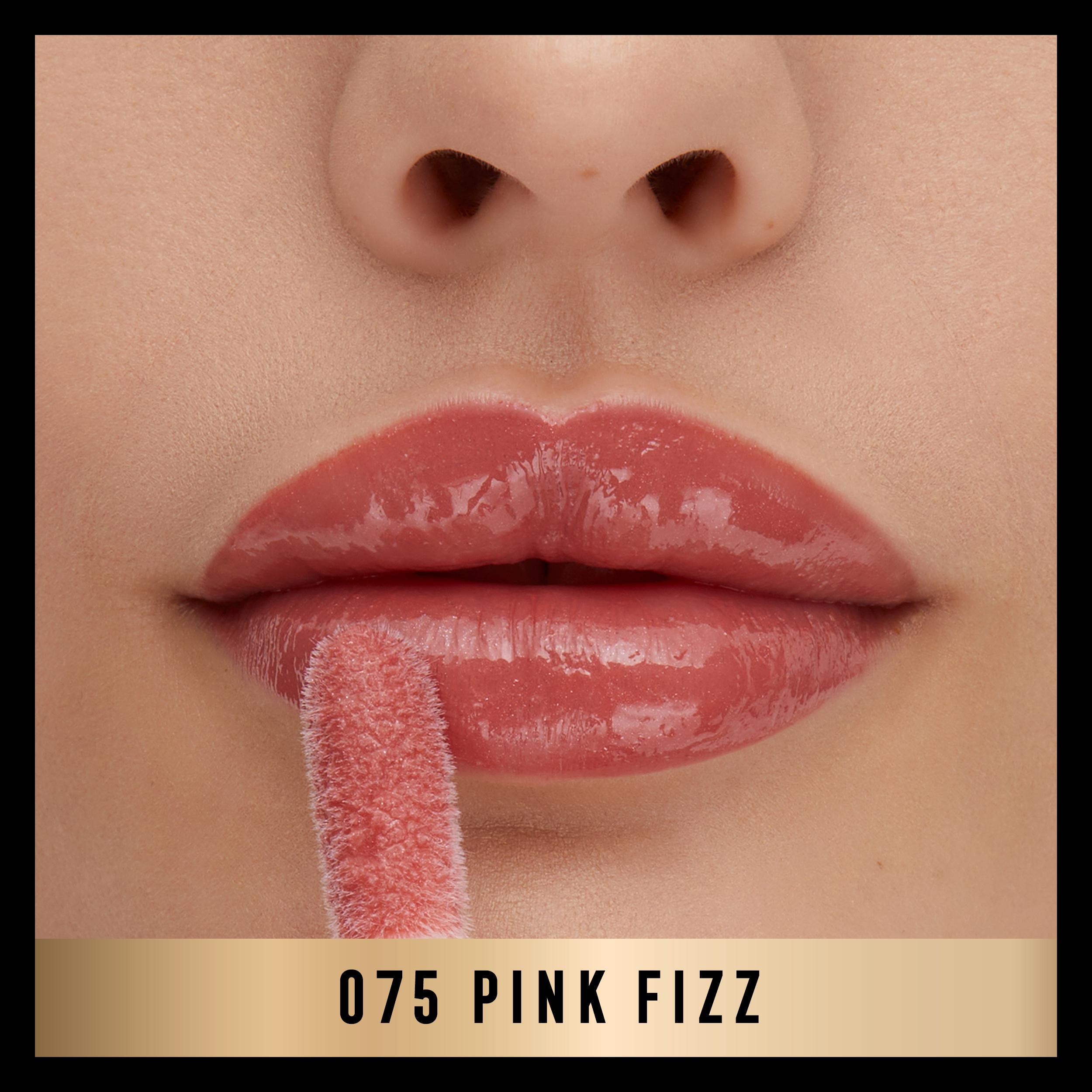 Max Factor 2000 Calorie Glaze Full Shine Tinted Lip Gloss 075 Pink Fizz thumbnail 3
