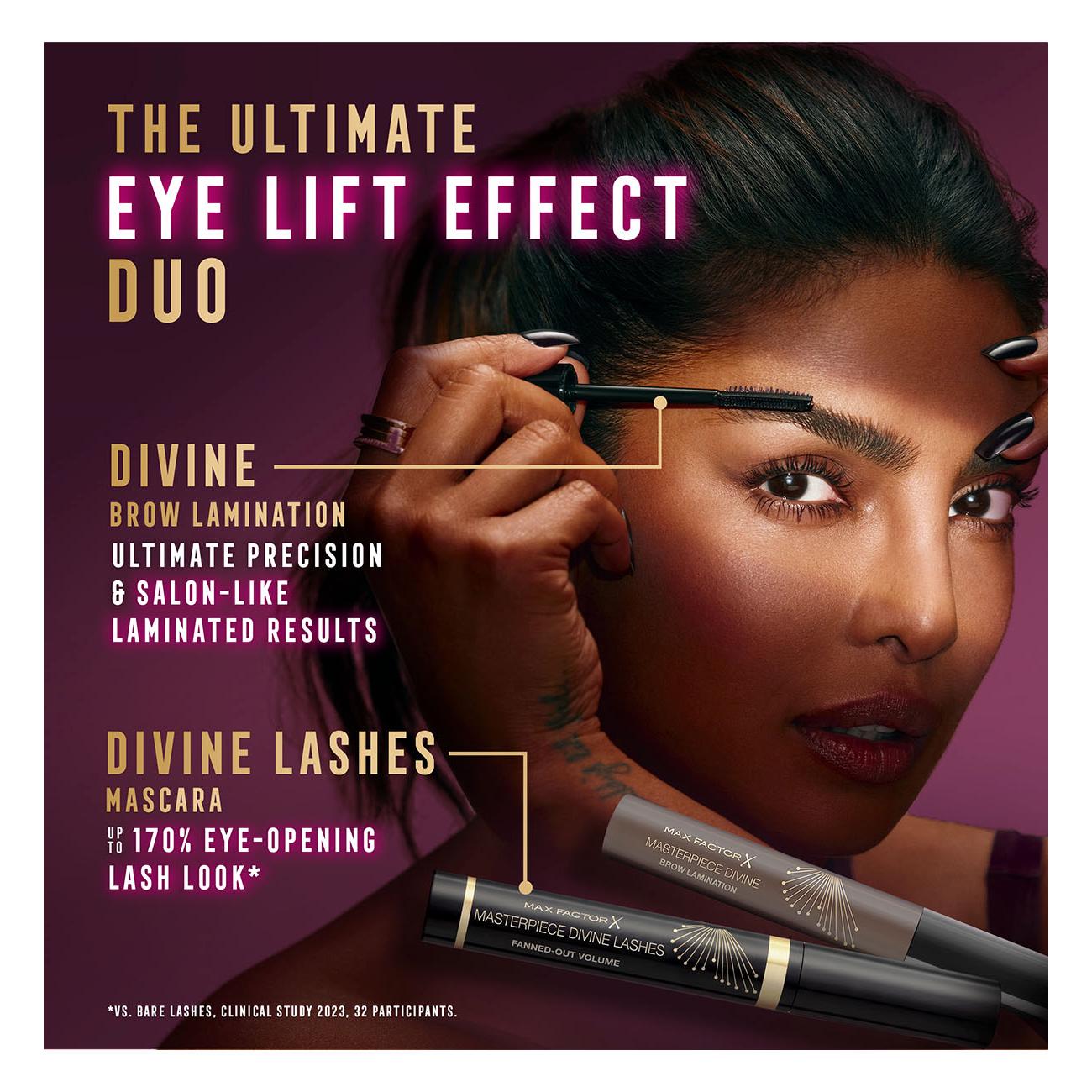 Max Factor Masterpiece Rich Black Divine Lashes Volumising Mascara 8ml thumbnail 4