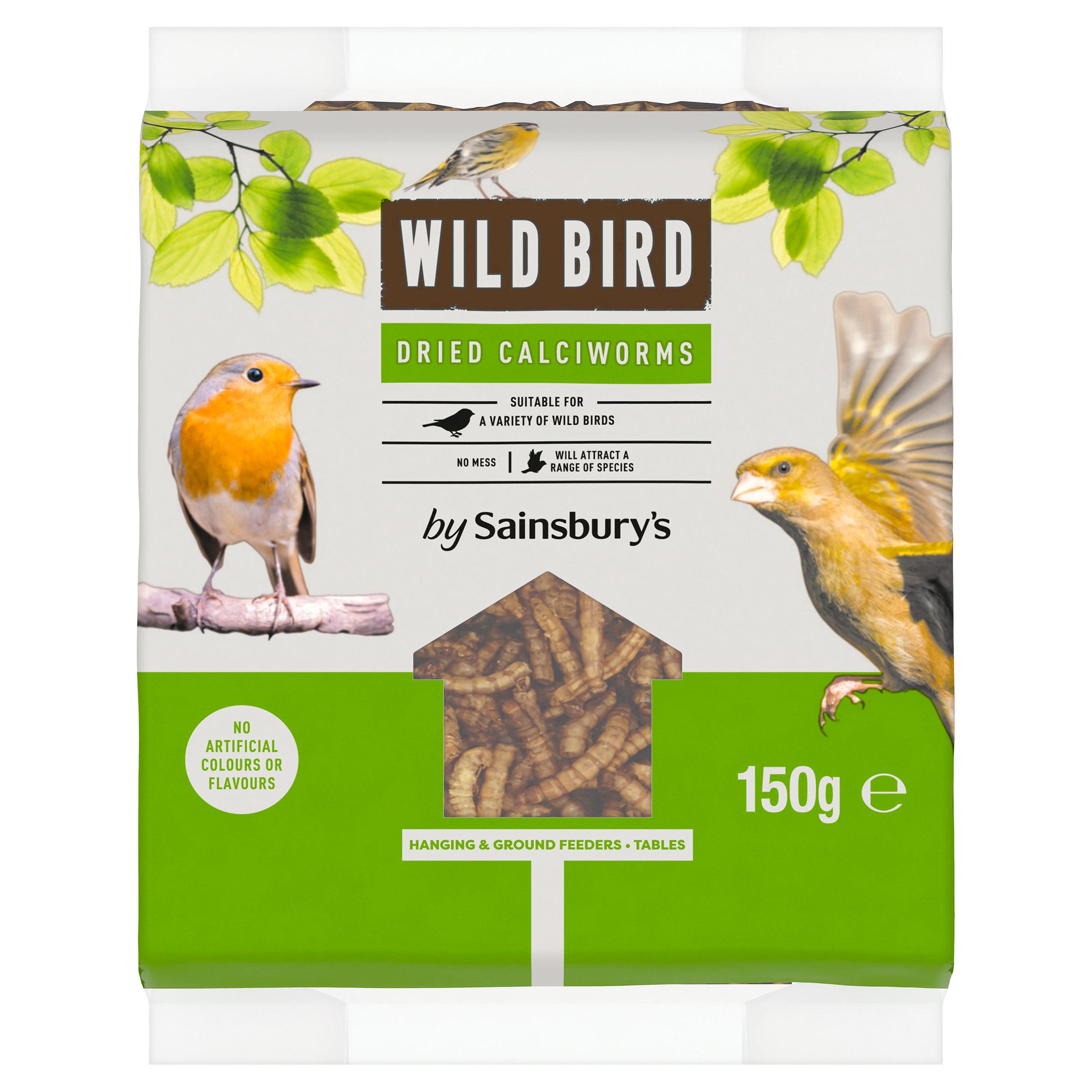 Sainsbury's Wild Bird Dried Calciworms 150g