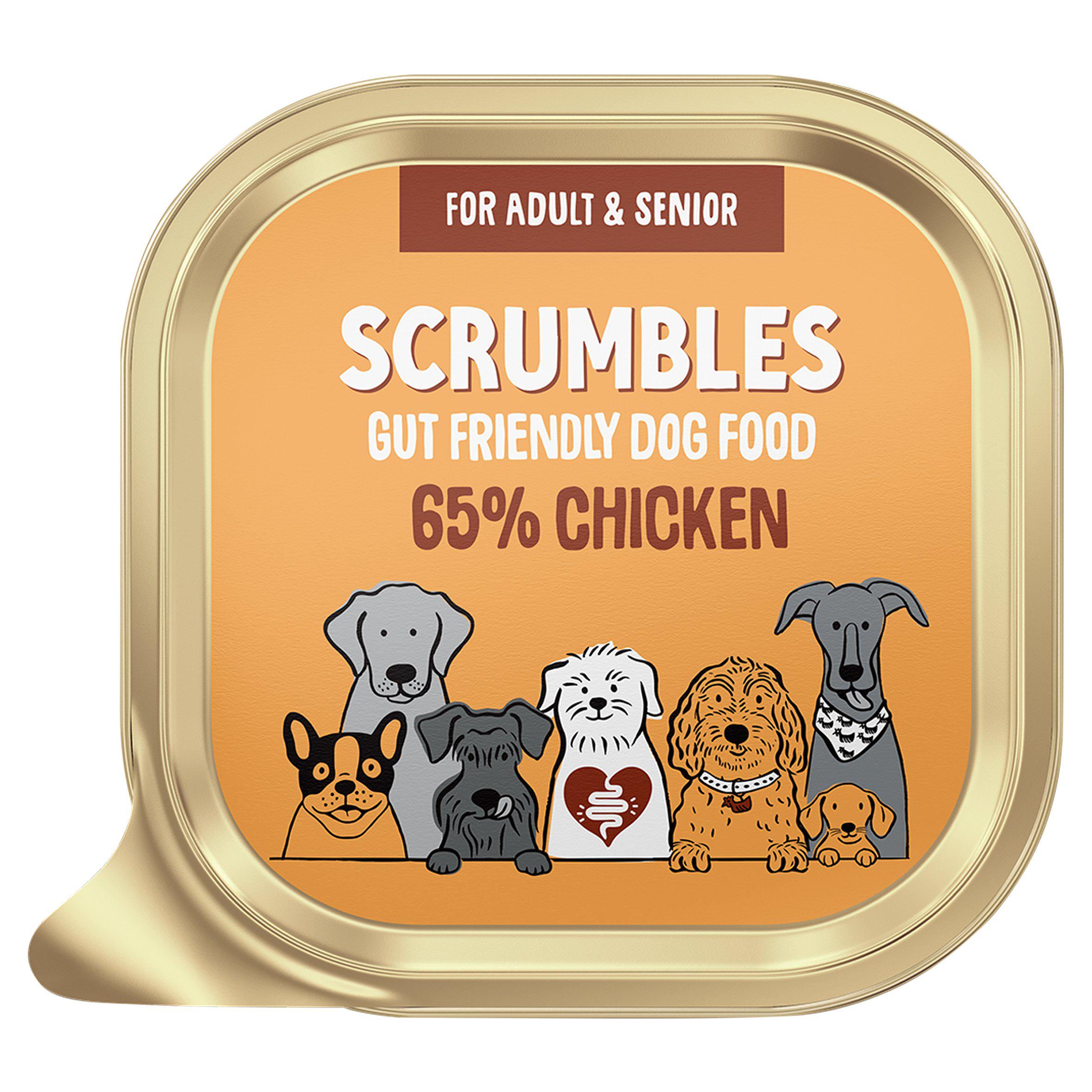 Scrumbles Grain Free Wet Dog Food Chicken