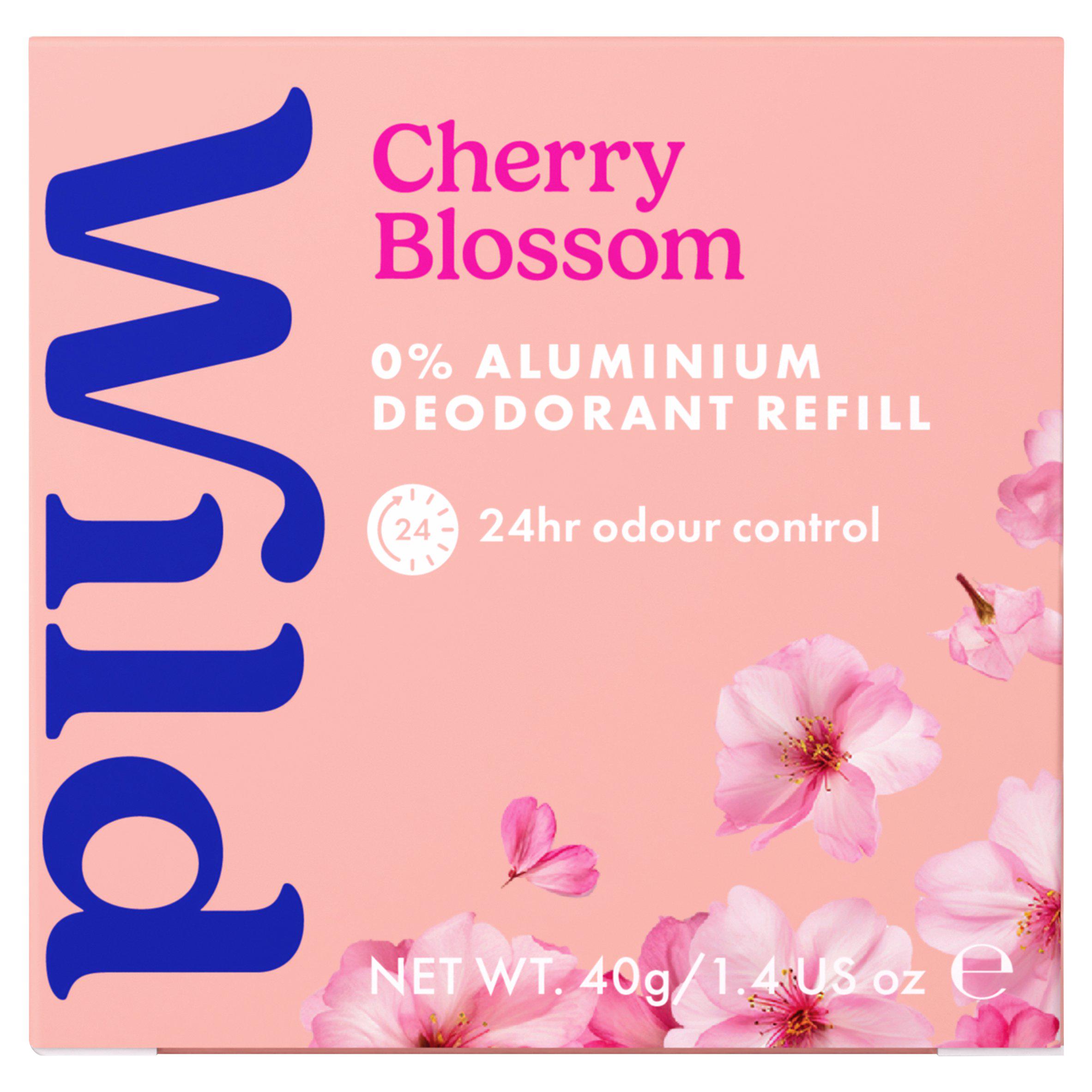 Wild Cherry Blossom Natural Deodorant Refill 40g