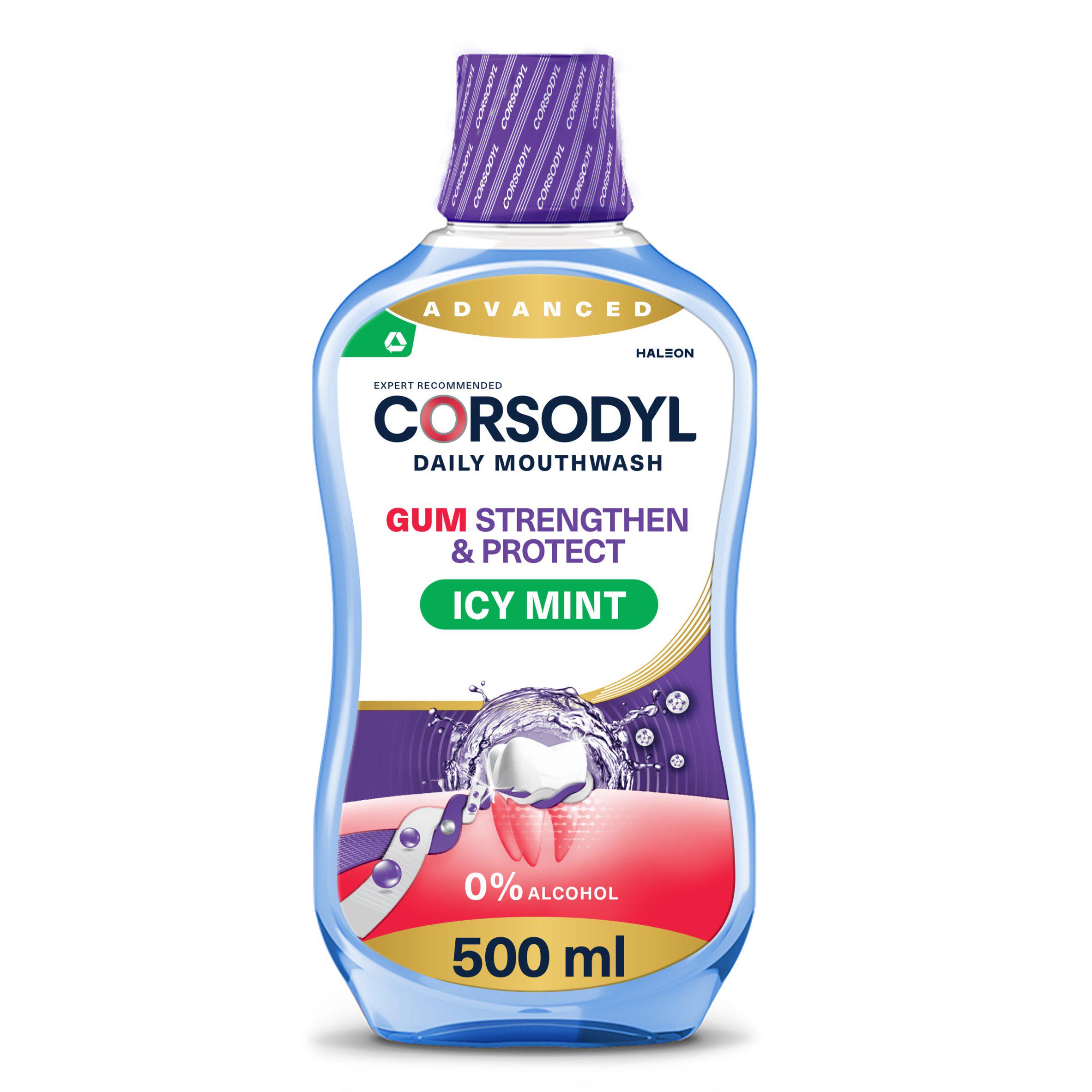 Corsodyl Gum Strengthen & Protect Mouthwash