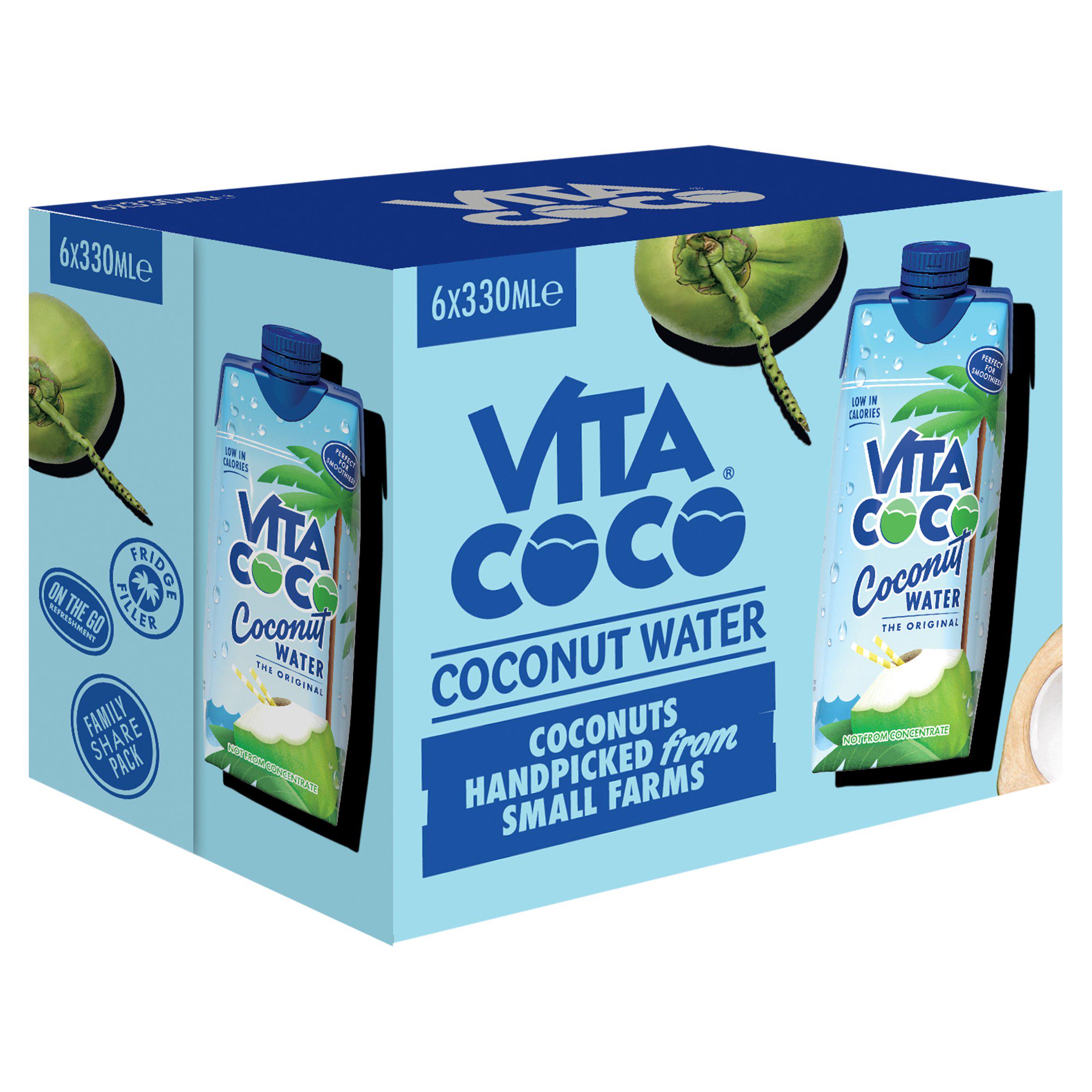 Vita Coco Original Coconut Water 6x330ml