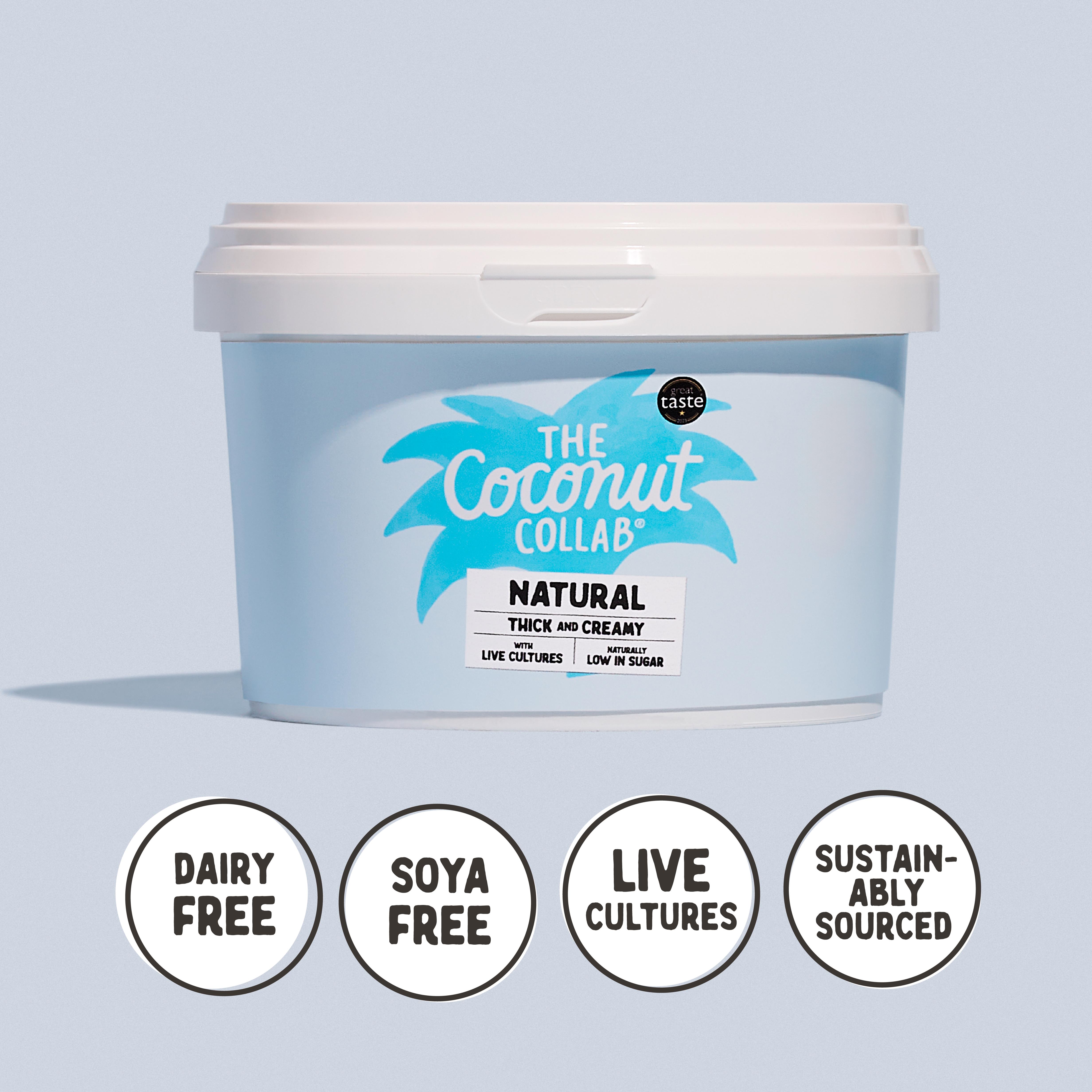The Coconut Collab Natural Coconut Yoghurt 750g thumbnail 5