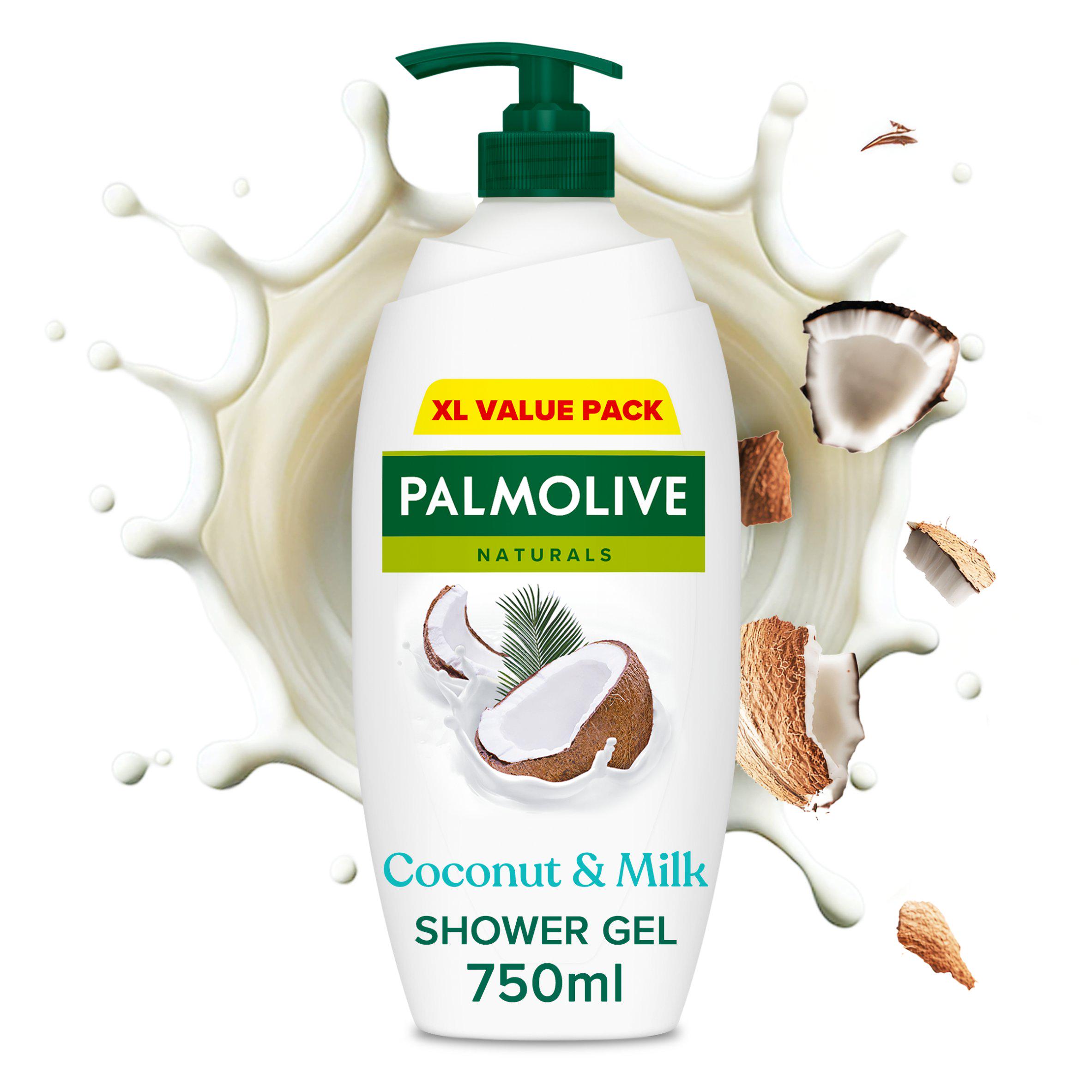 Palmolive Naturals Coconut Vegan Body Wash Shower Gel Pump