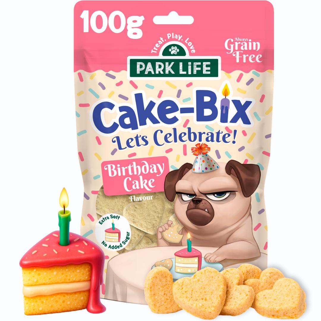 Park Life Cake Bix Celebration Biscuits Birthday Cake Dog Treats, Party Edition 100g thumbnail 3